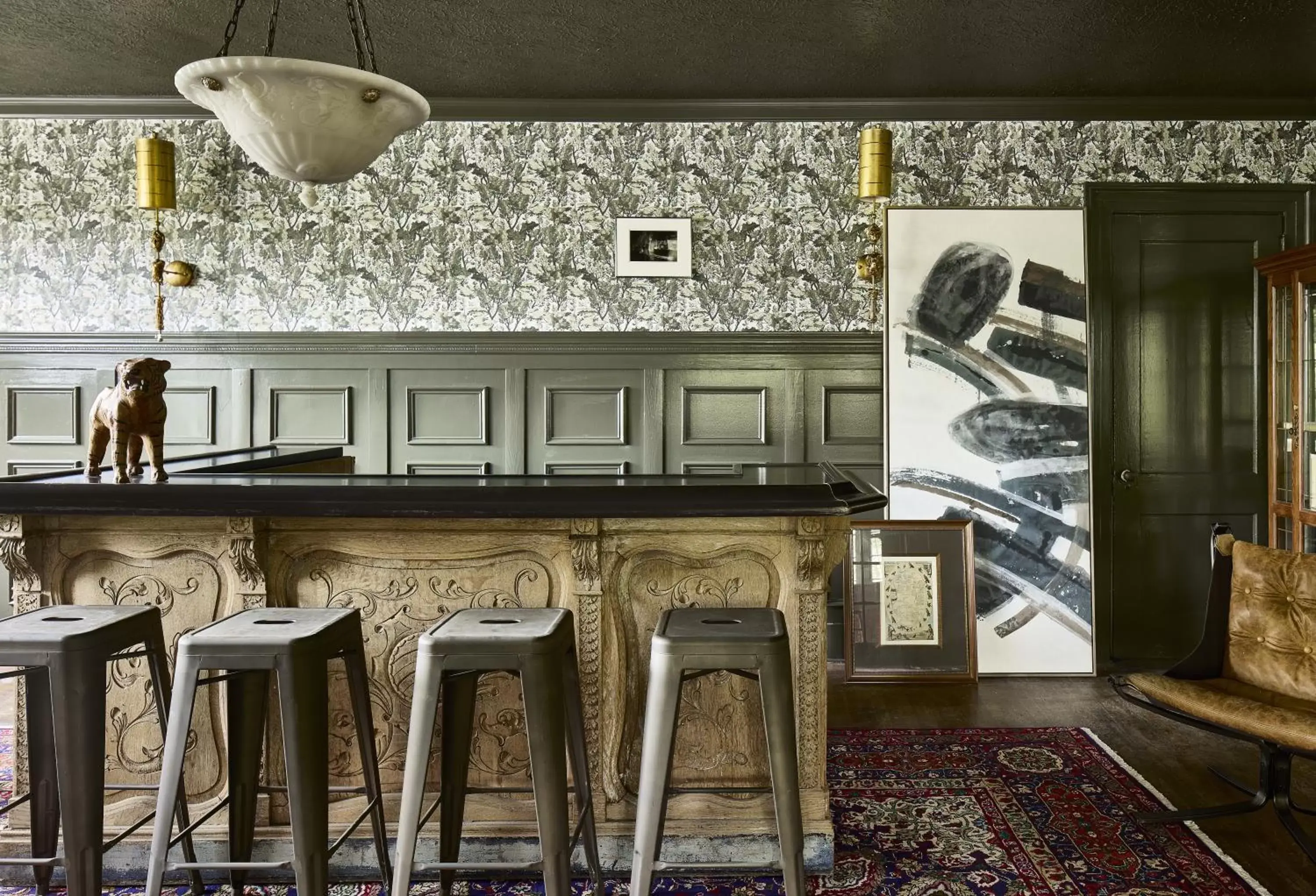 Lounge or bar in Blind Tiger Asheville Lounge or bar in Blind Tiger Asheville