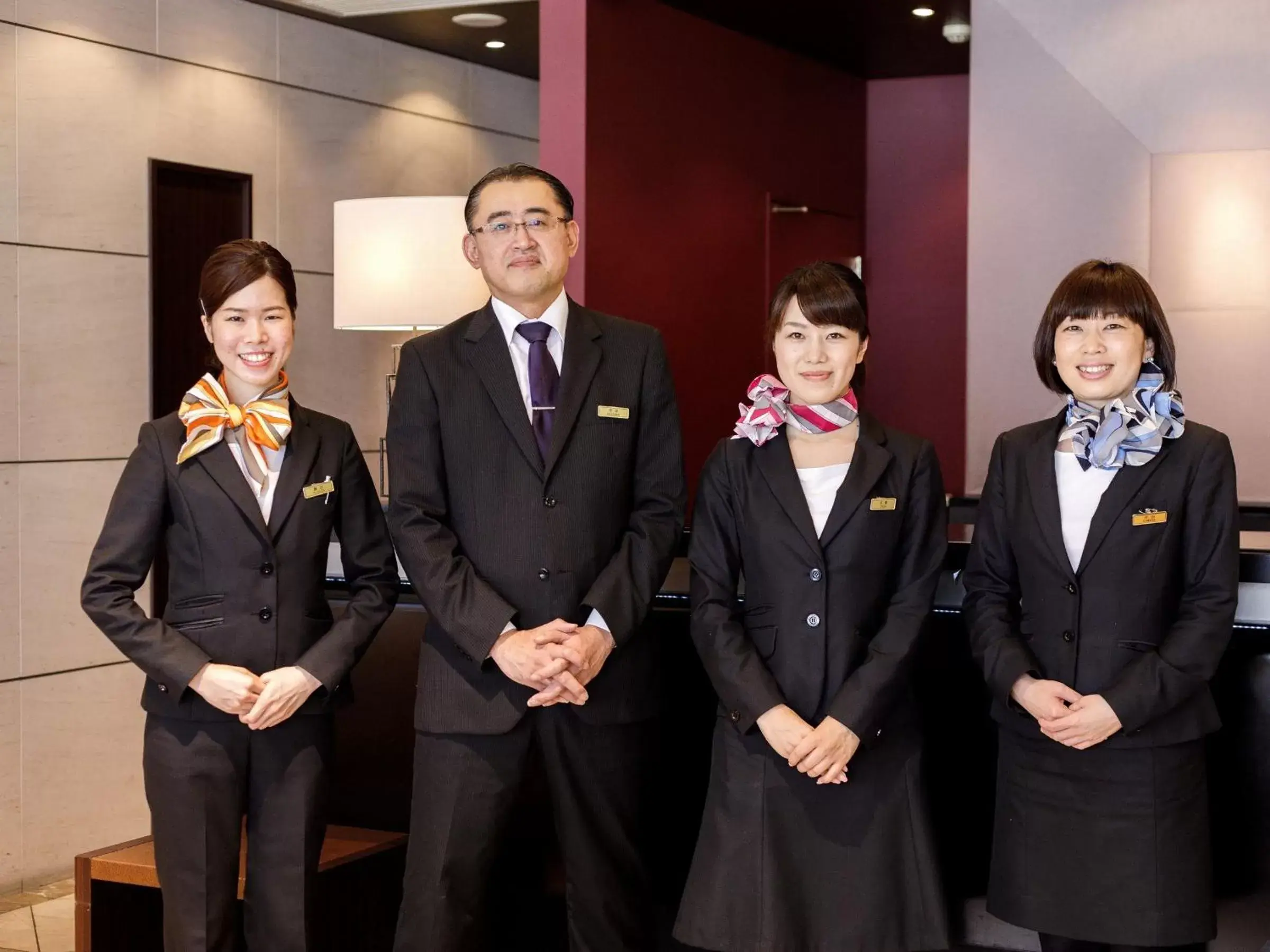 Staff in Okayama Koraku Hotel