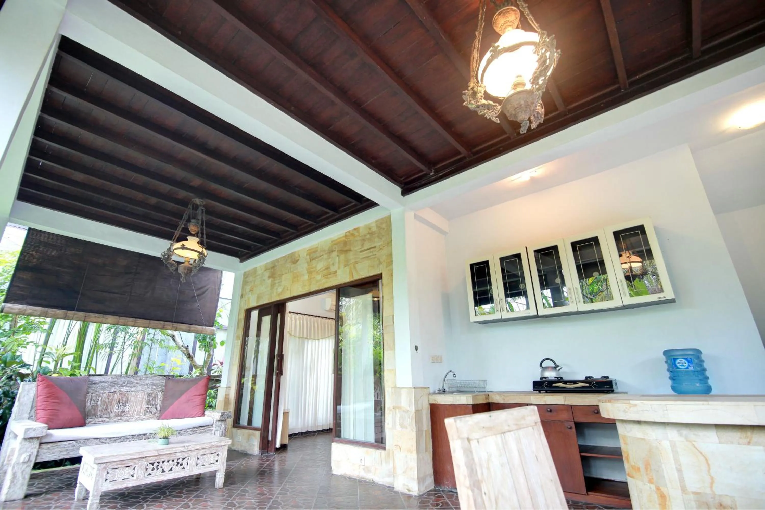 Dining area in Bali Dream Resort Ubud