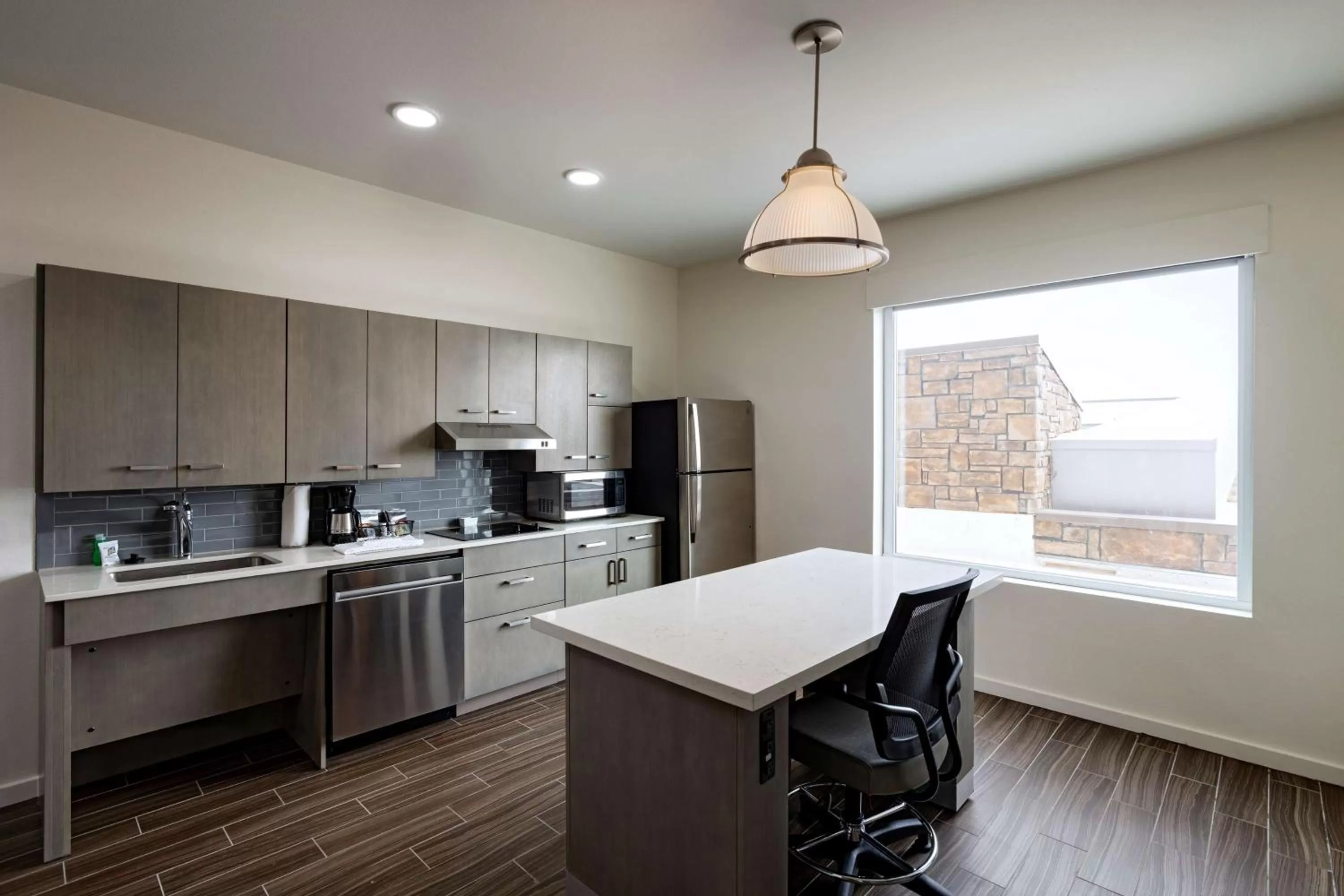 Photo of the whole room in Hyatt House Carlsbad