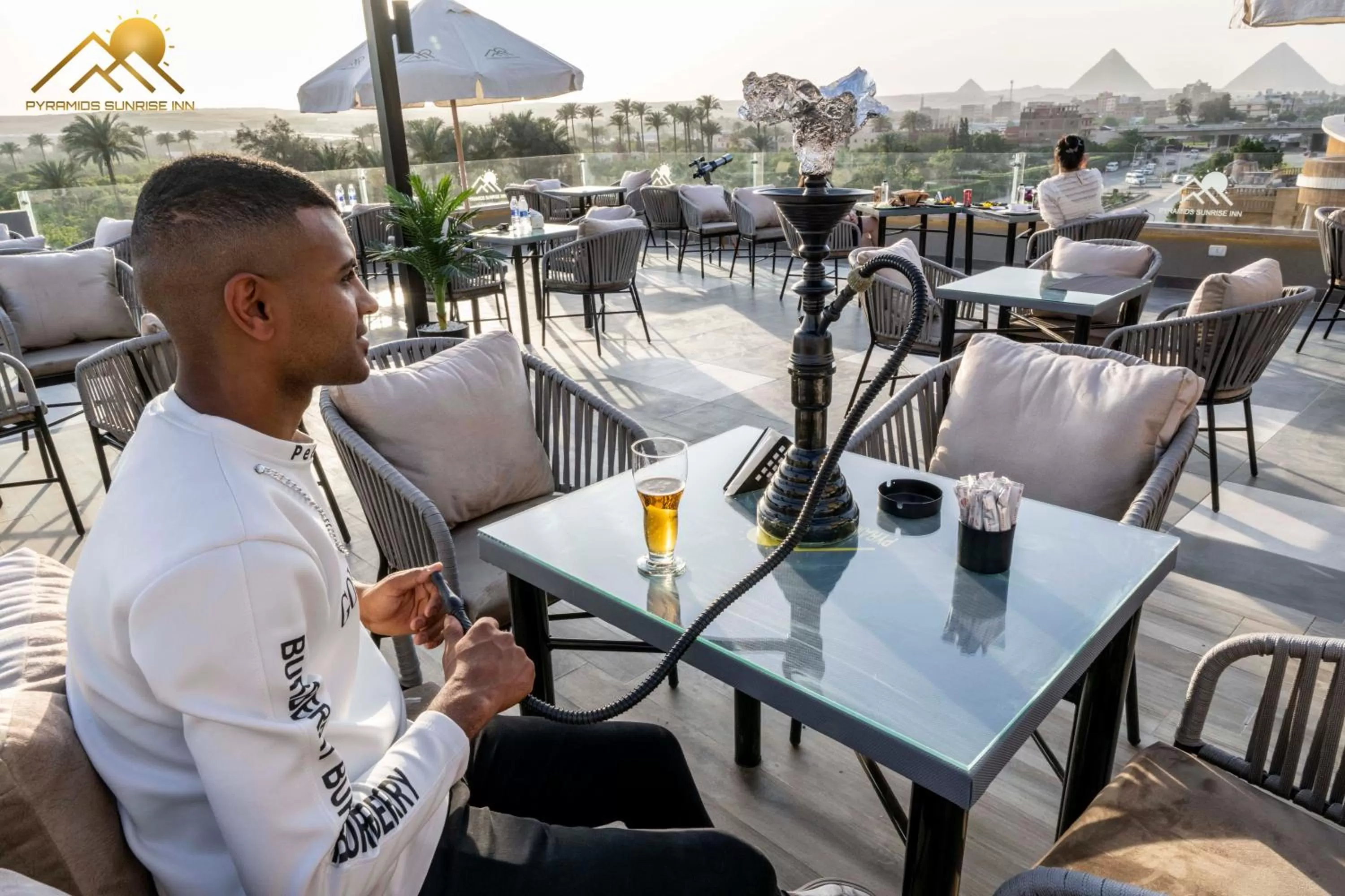 Day in Pyramids sunrise inn