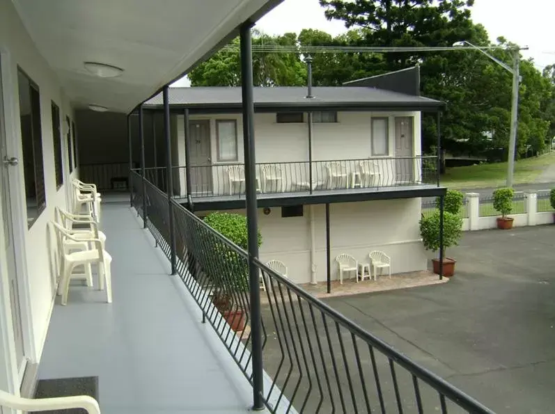 Balcony/Terrace in River Park Motor Inn