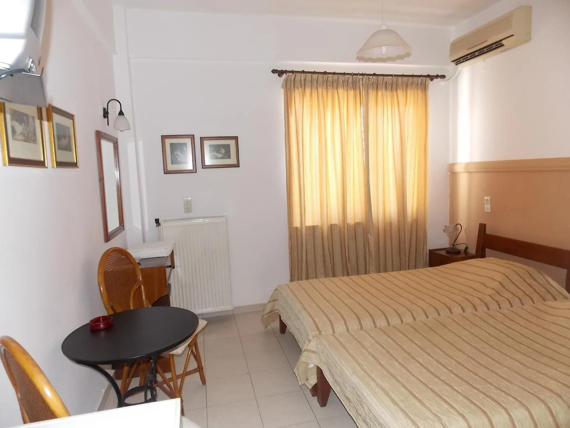 Economy Twin Room with City View in Danaos Hotel