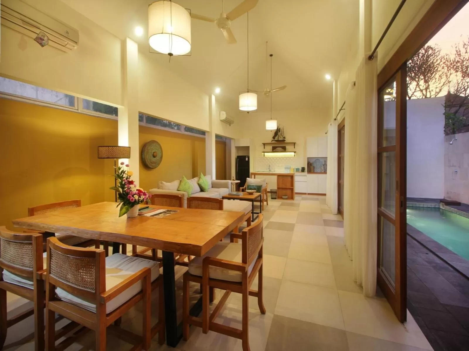 Living room in AlamKulkul Boutique Resort