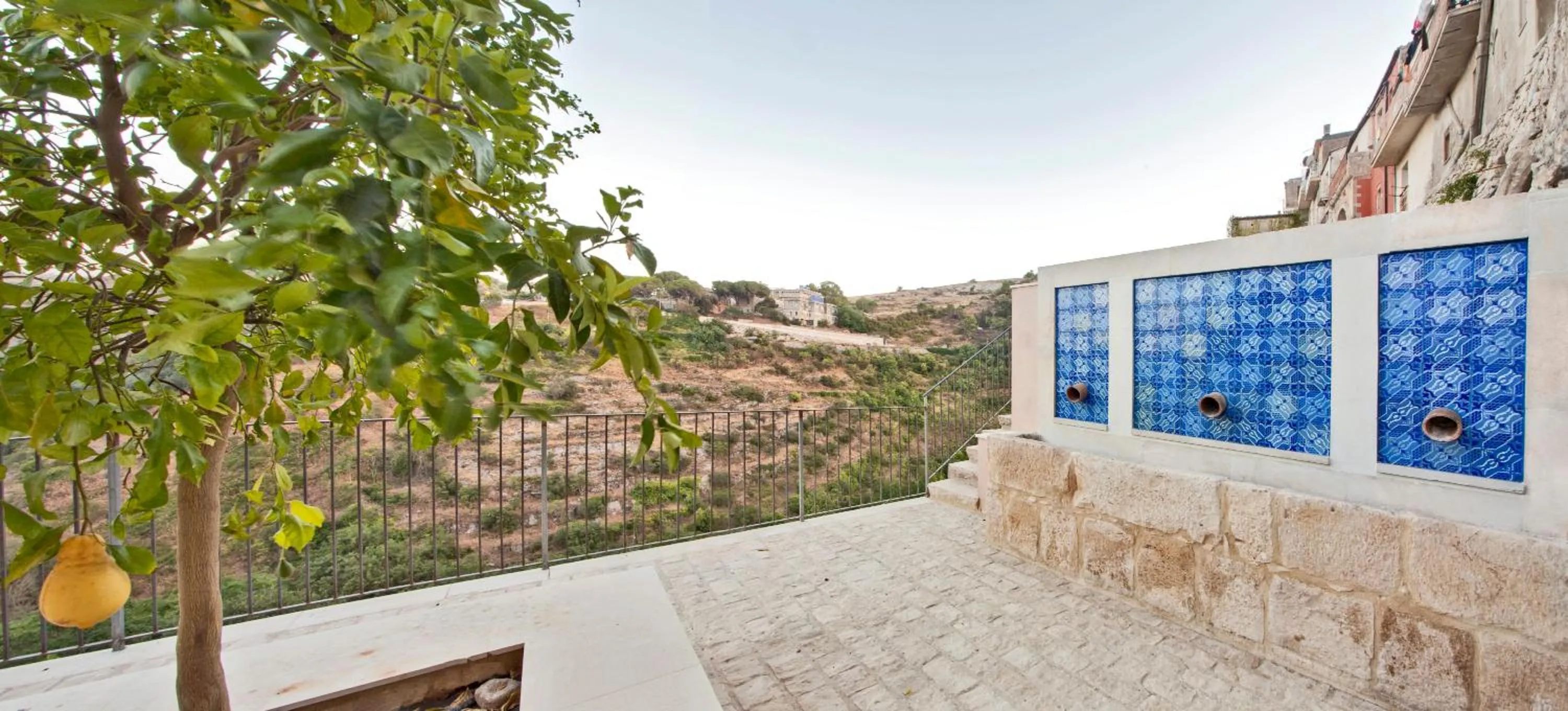 Balcony/Terrace in San Giorgio Palace Hotel Ragusa Ibla