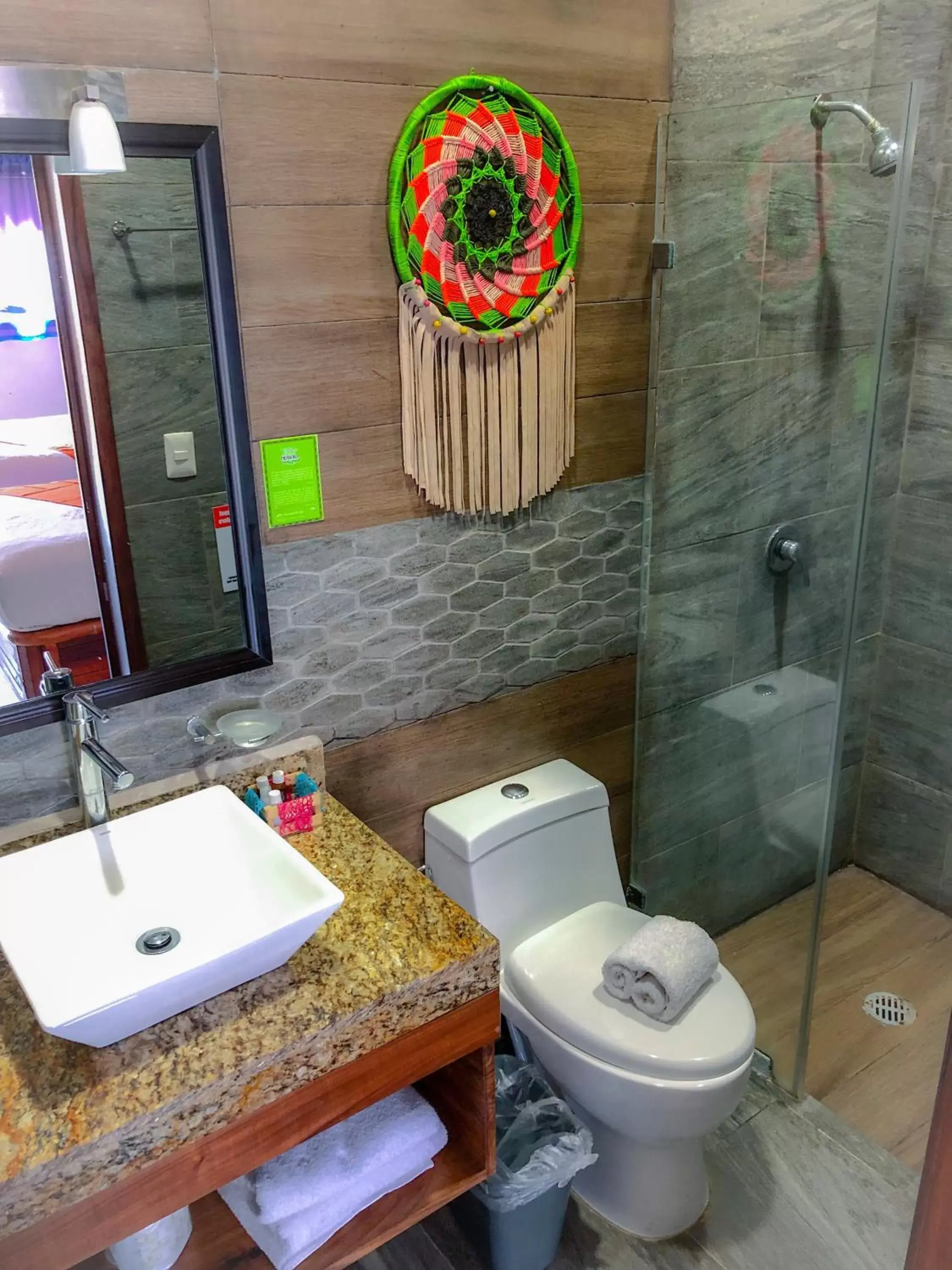 Shower, Bathroom in Hacienda Dos Ojos