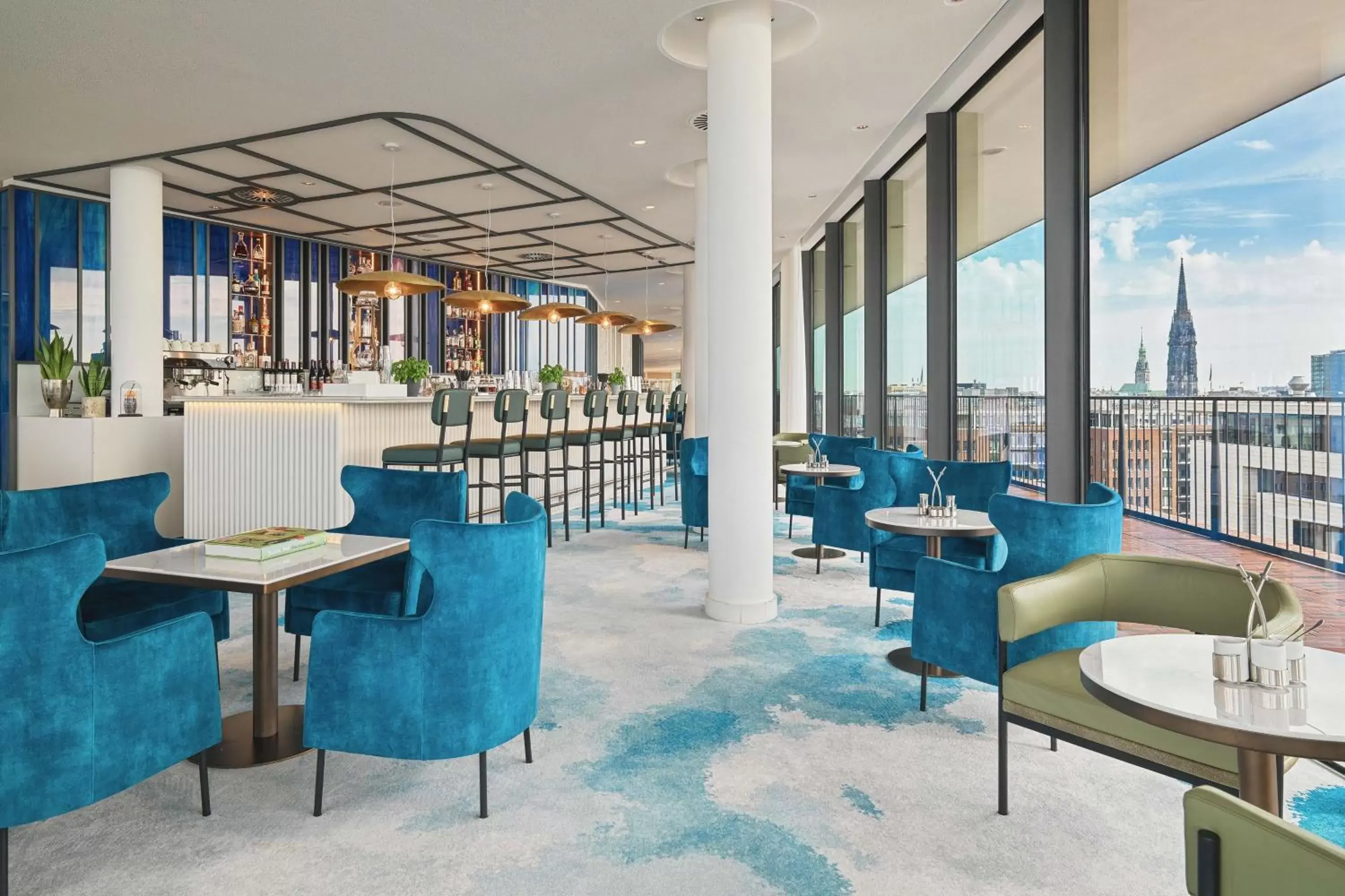 Restaurant/places to eat, Lounge/Bar in The Westin Hamburg