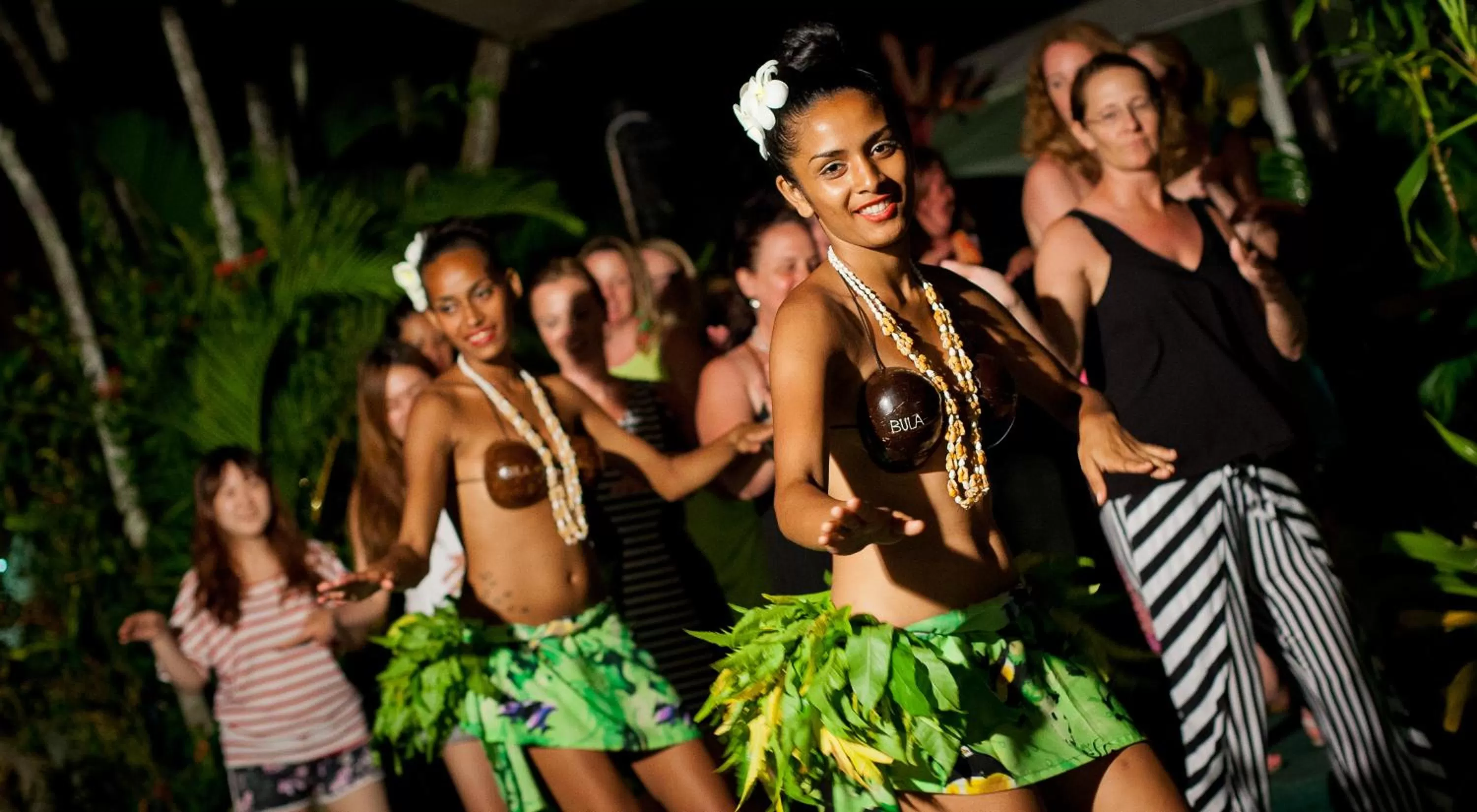 People in Gecko's Resort