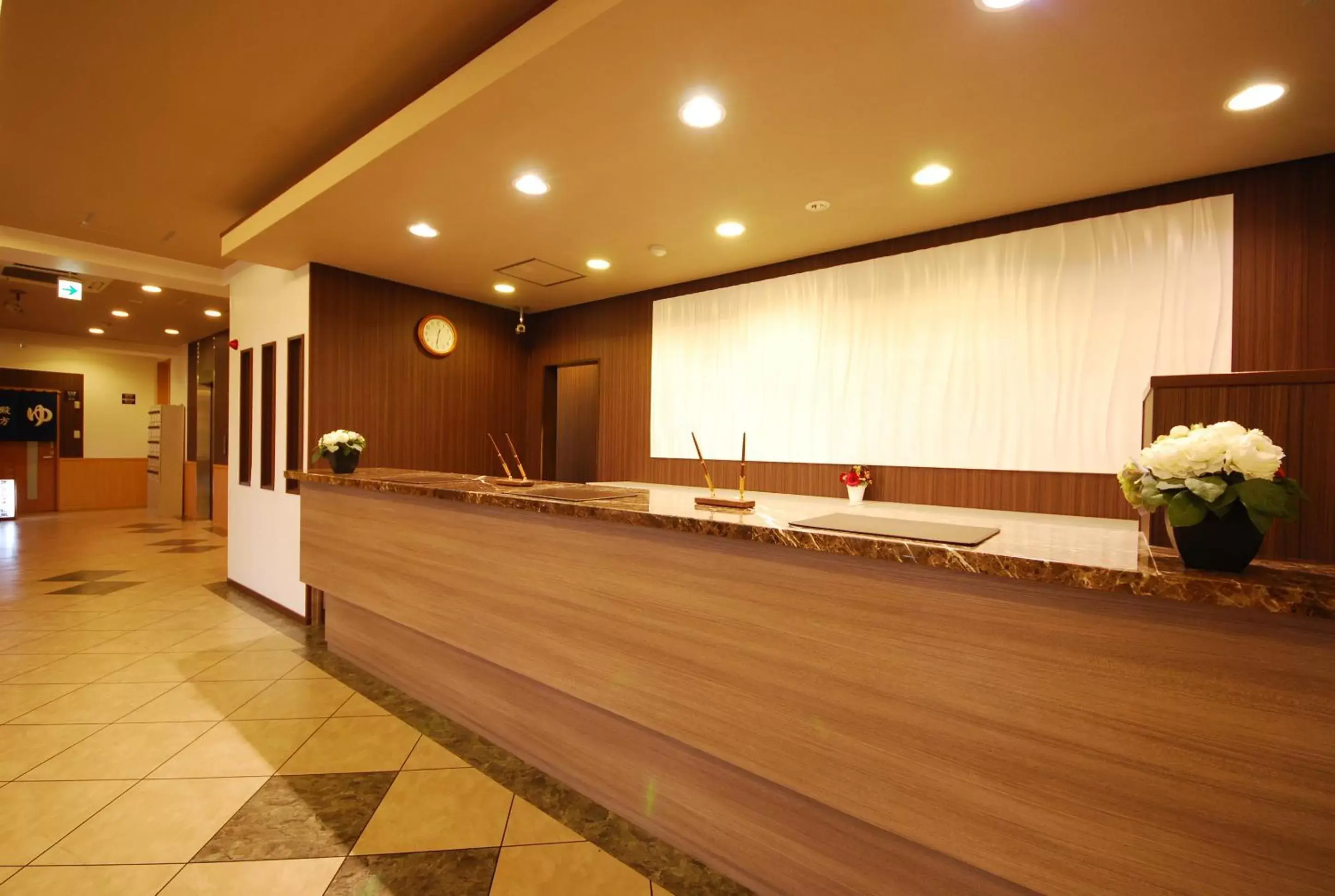 Lobby or reception in Hotel Route-Inn Hon Hachinohe Ekimae