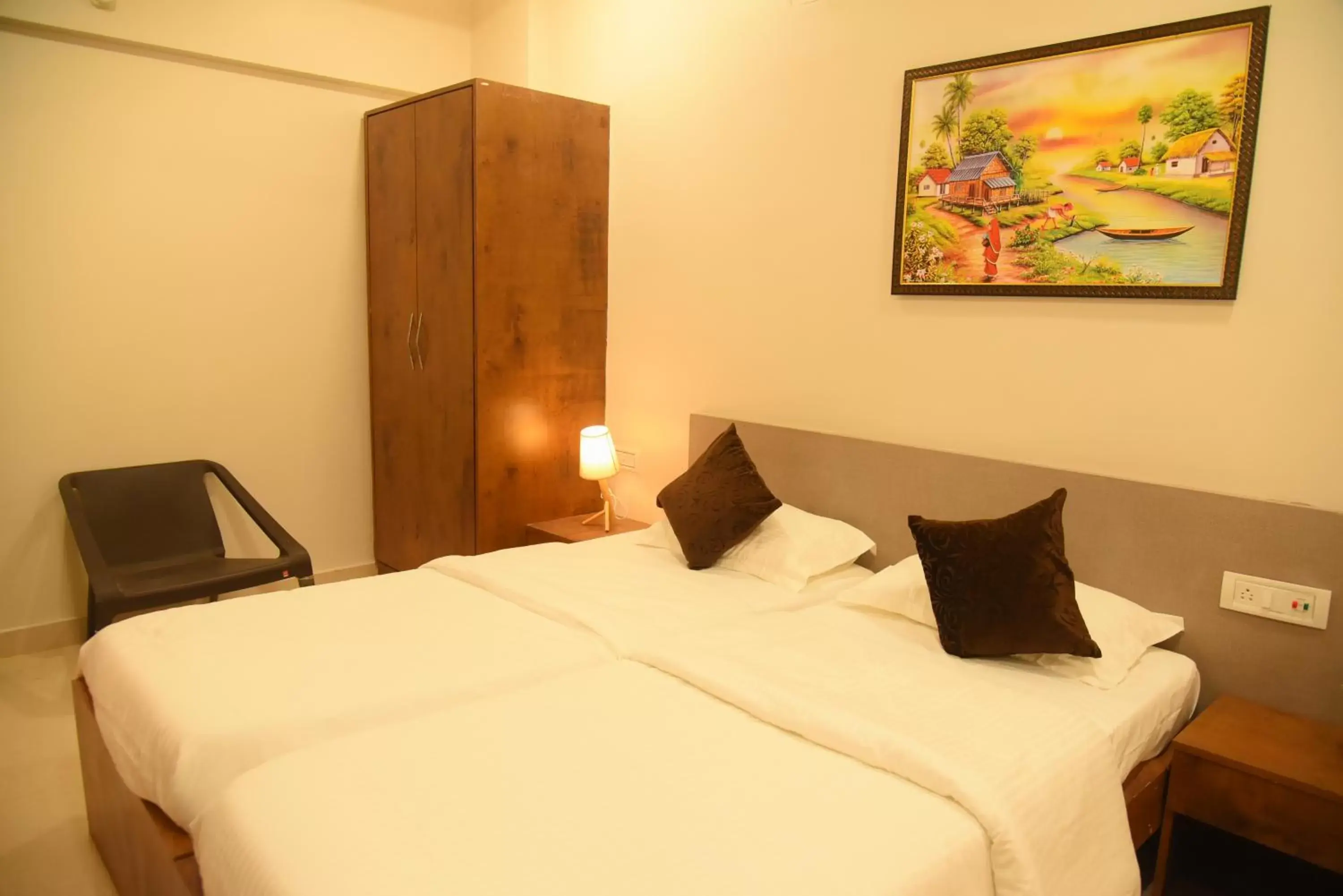 Deluxe Twin Room in Hotel Tea City Deluxe Twin Room in Hotel Tea City