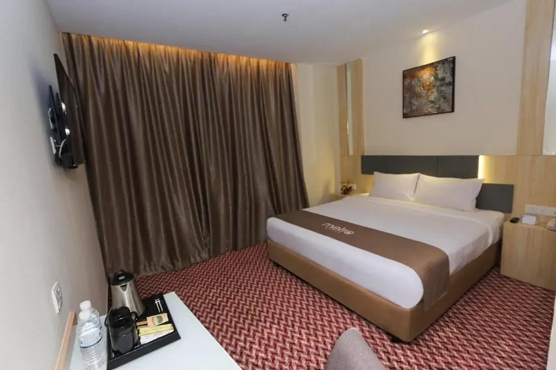 Street view, Bed in Metro Hotel Bukit Bintang Street view, Bed in Metro Hotel Bukit Bintang