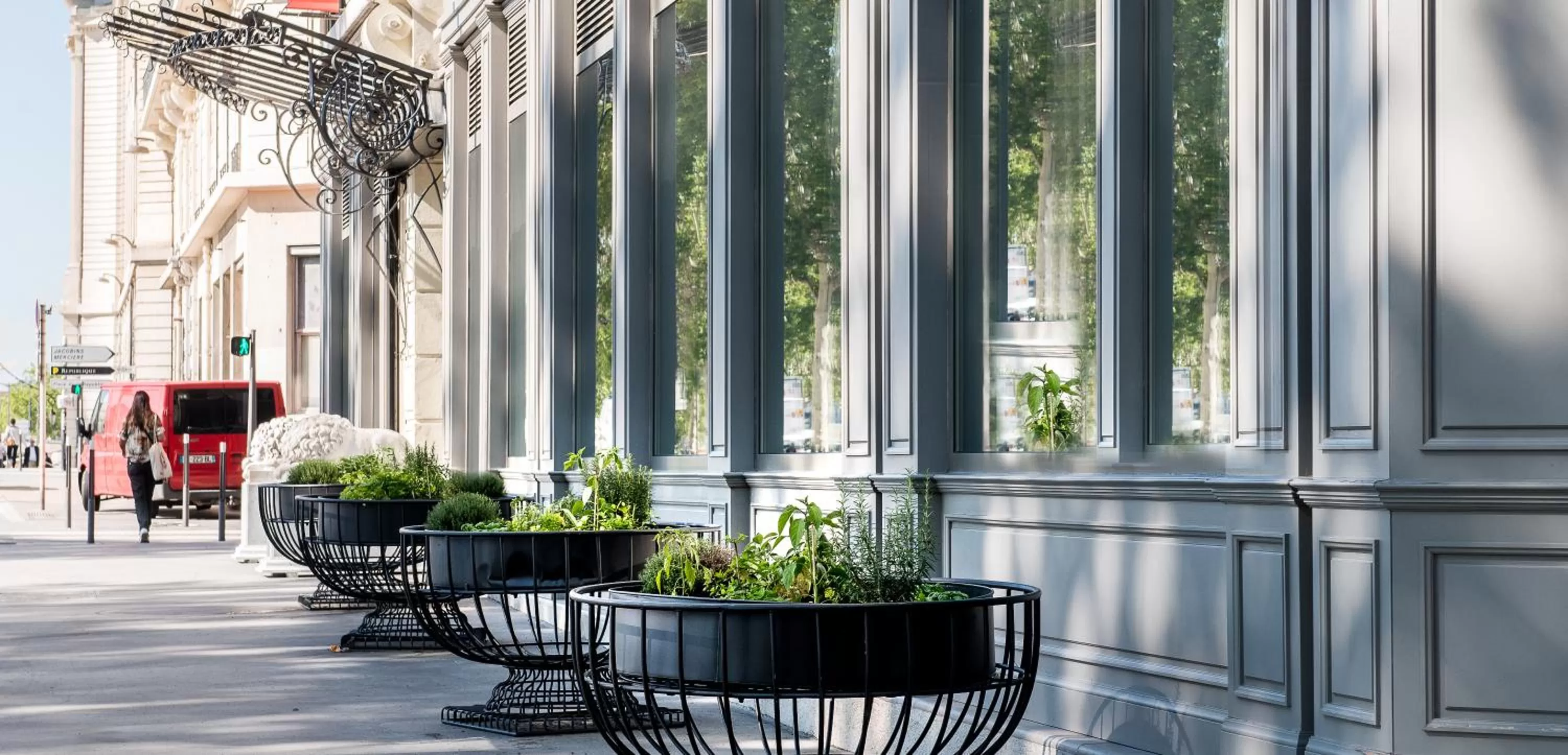 Facade/entrance in Boscolo Lyon Hotel & Spa