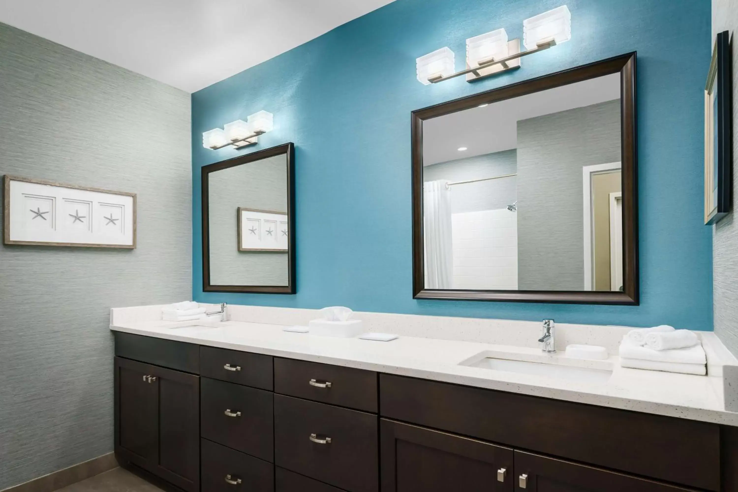 Bathroom in Homewood Suites by Hilton Myrtle Beach Oceanfront