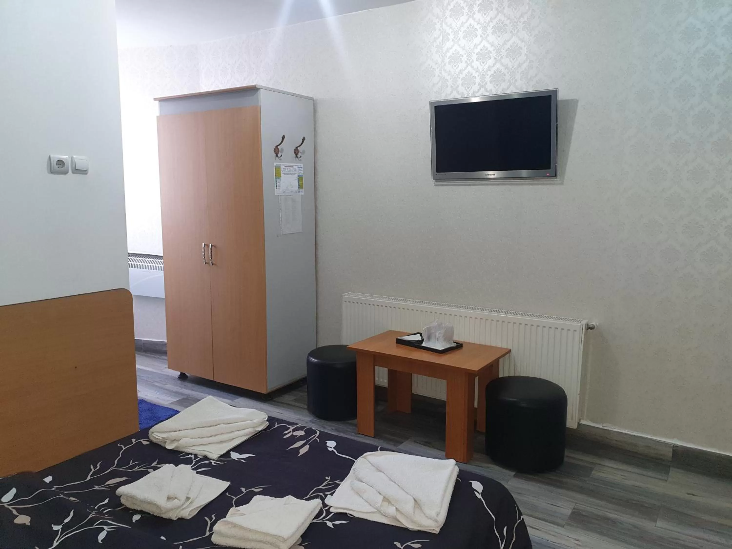 Bed in Pensiunea Old Sheriff