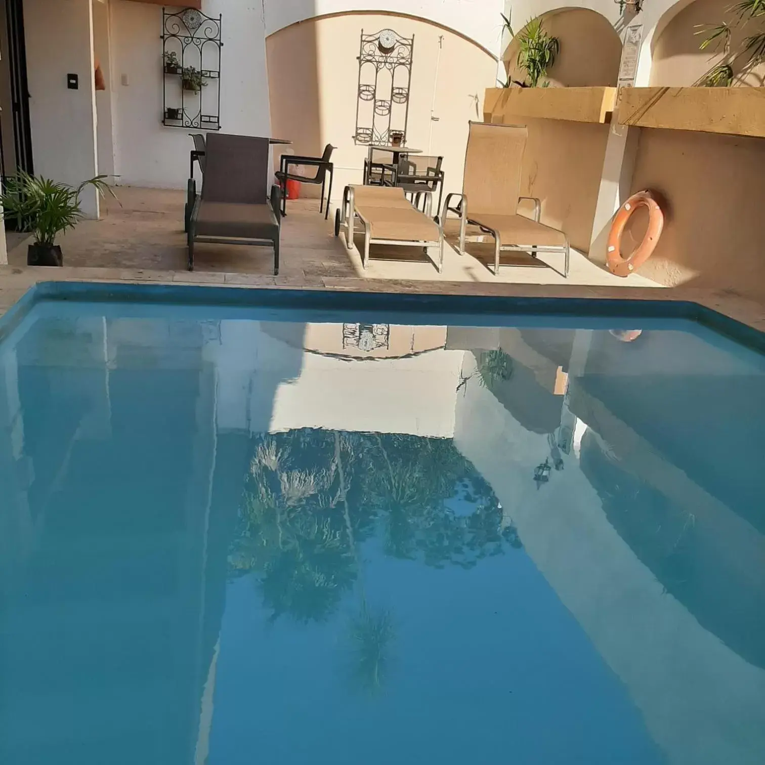 Swimming Pool in Grand Hotel Colonial Cancun