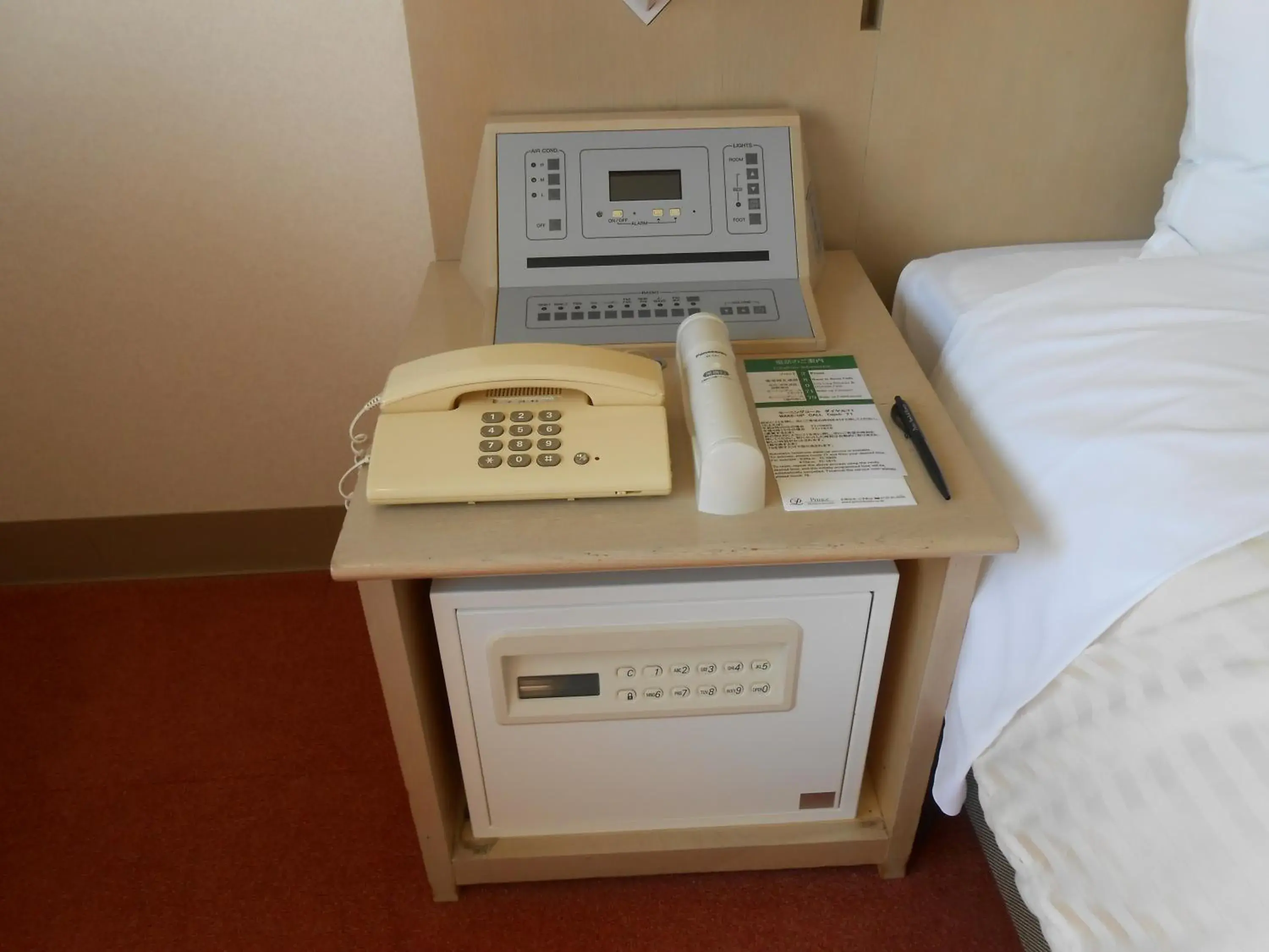 Decorative detail, TV/Entertainment Center in Kawagoe Prince Hotel