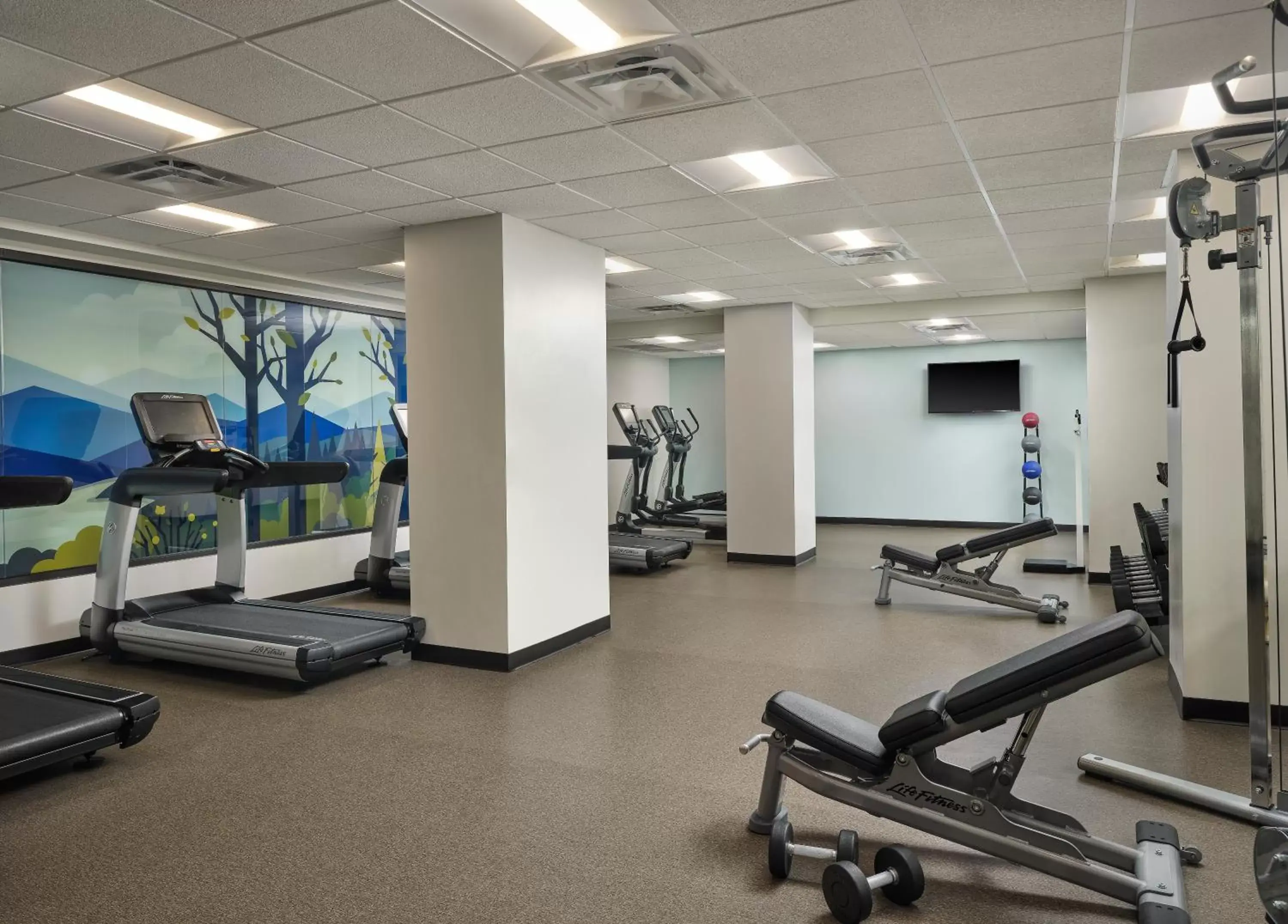 Fitness centre/facilities, Fitness Center/Facilities in Hyatt Place Knoxville/Downtown