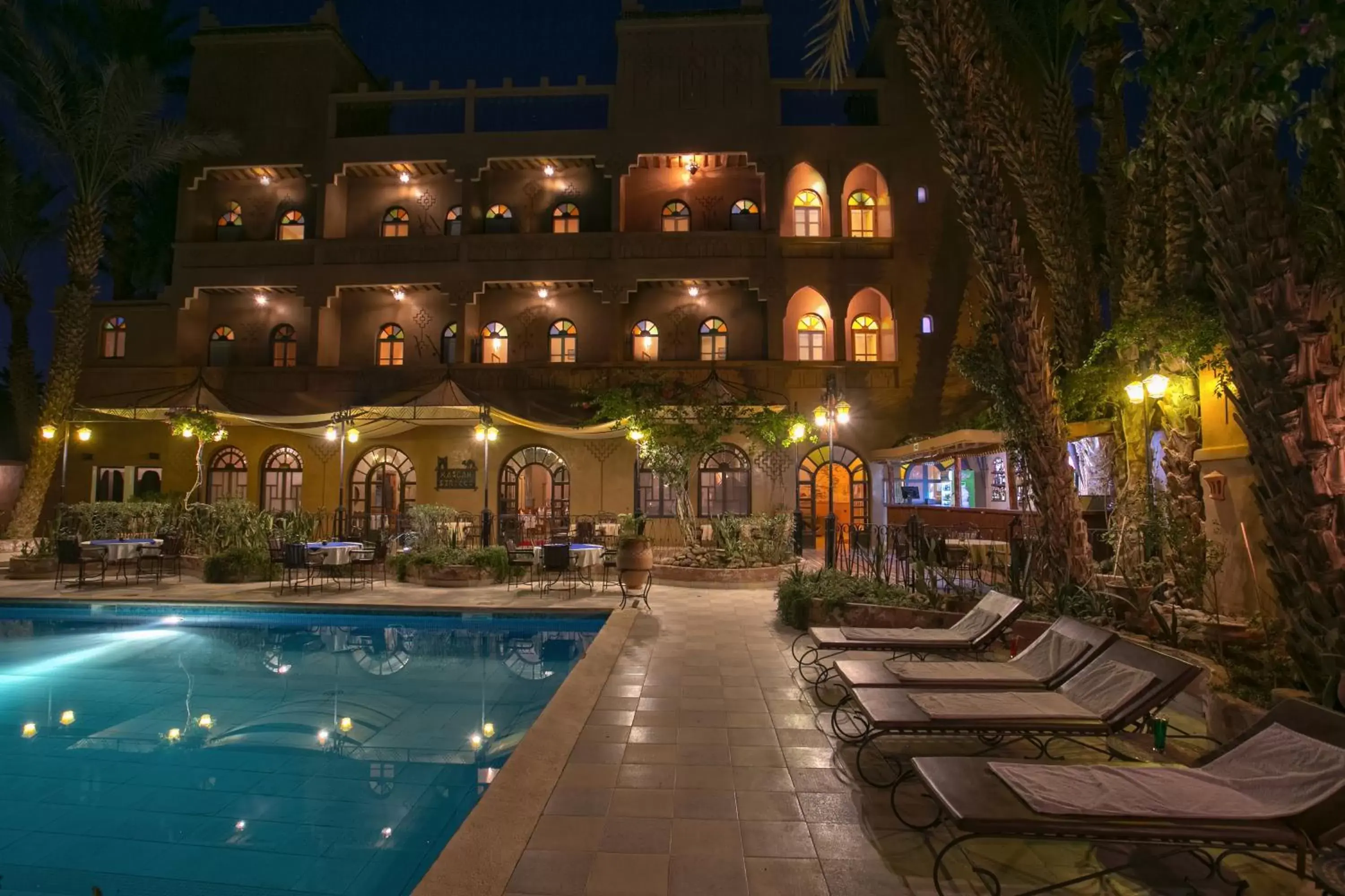 Pool view, Property Building in Kasbah Sirocco