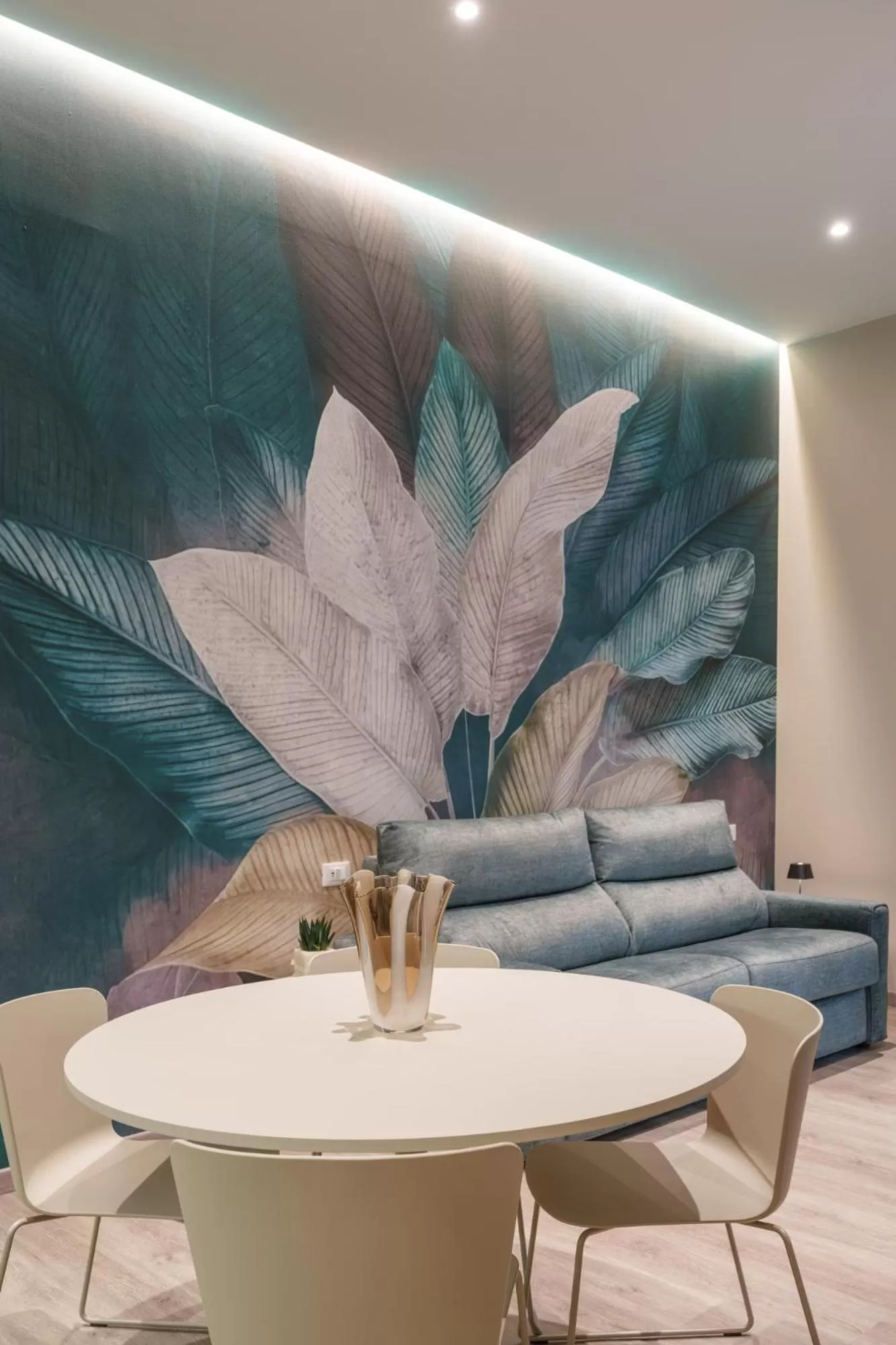 Living room in Vi Suites