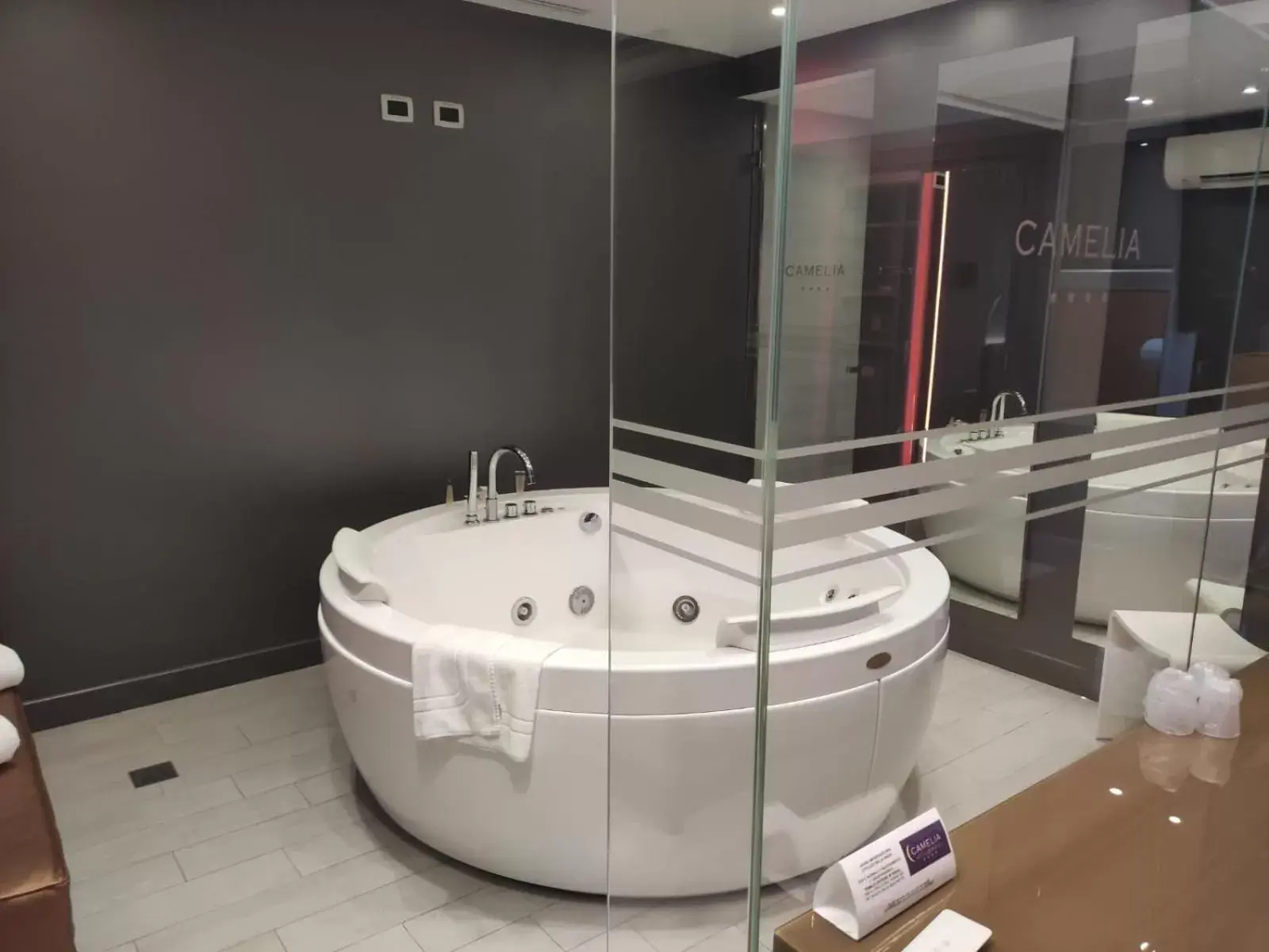 Hot Tub, Bathroom in Hotel Camelia