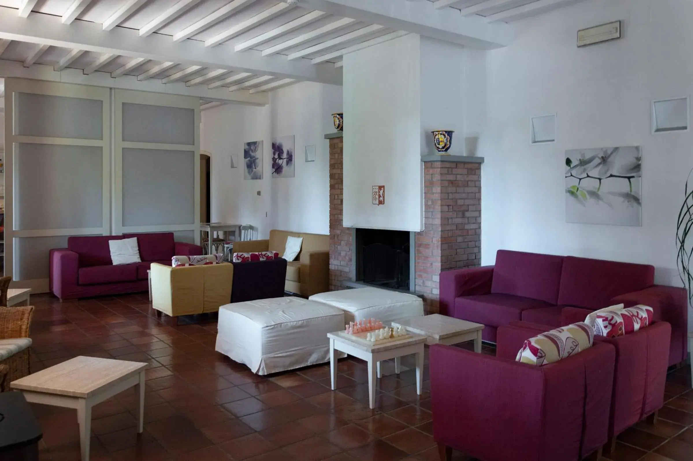 Lobby or reception, Seating Area in Hotel Le Renaie