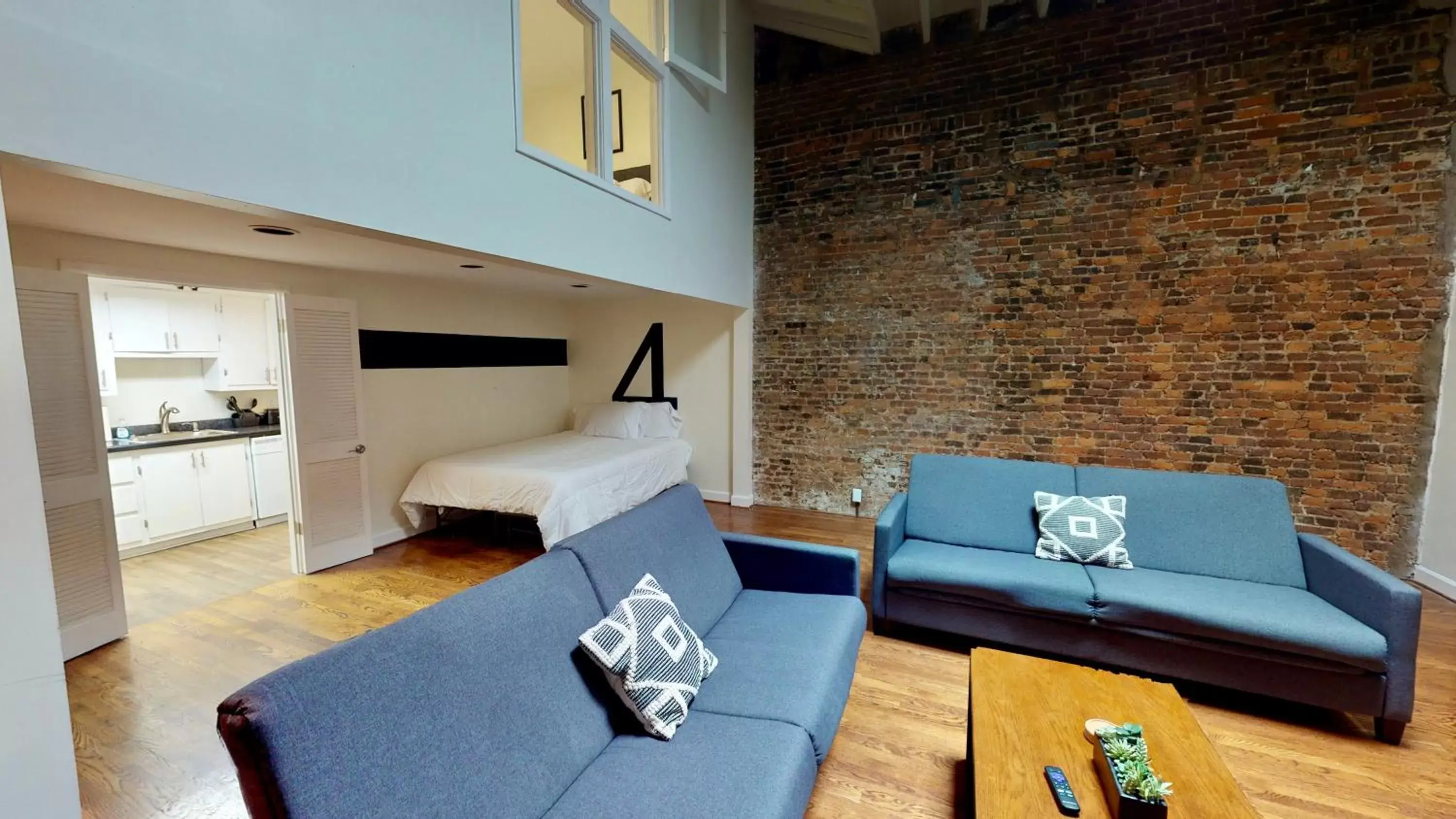 Seating Area in The Lofts at 107