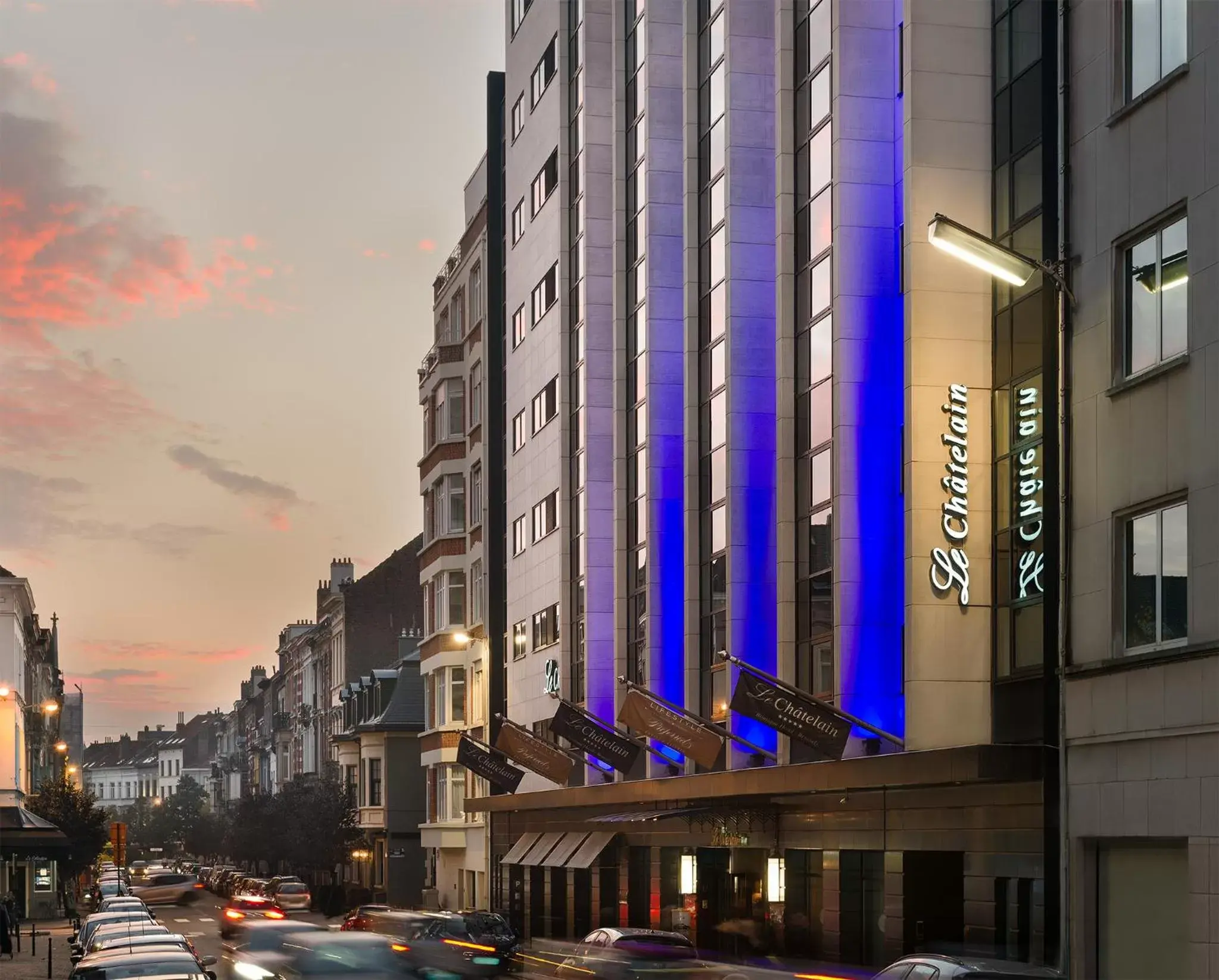 Facade/entrance in Hotel Le Chatelain