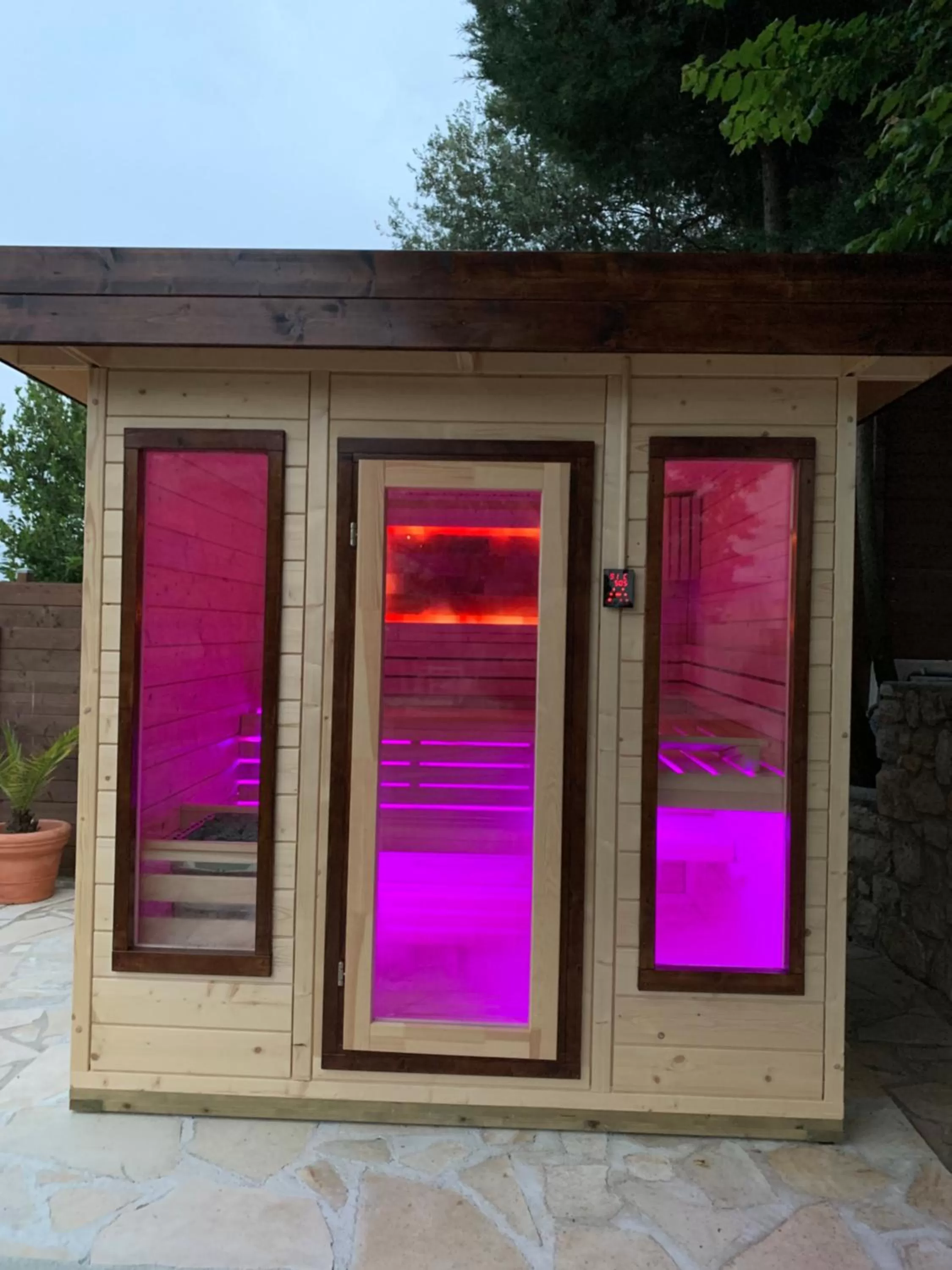 Sauna in Monte Carlo View and Spa