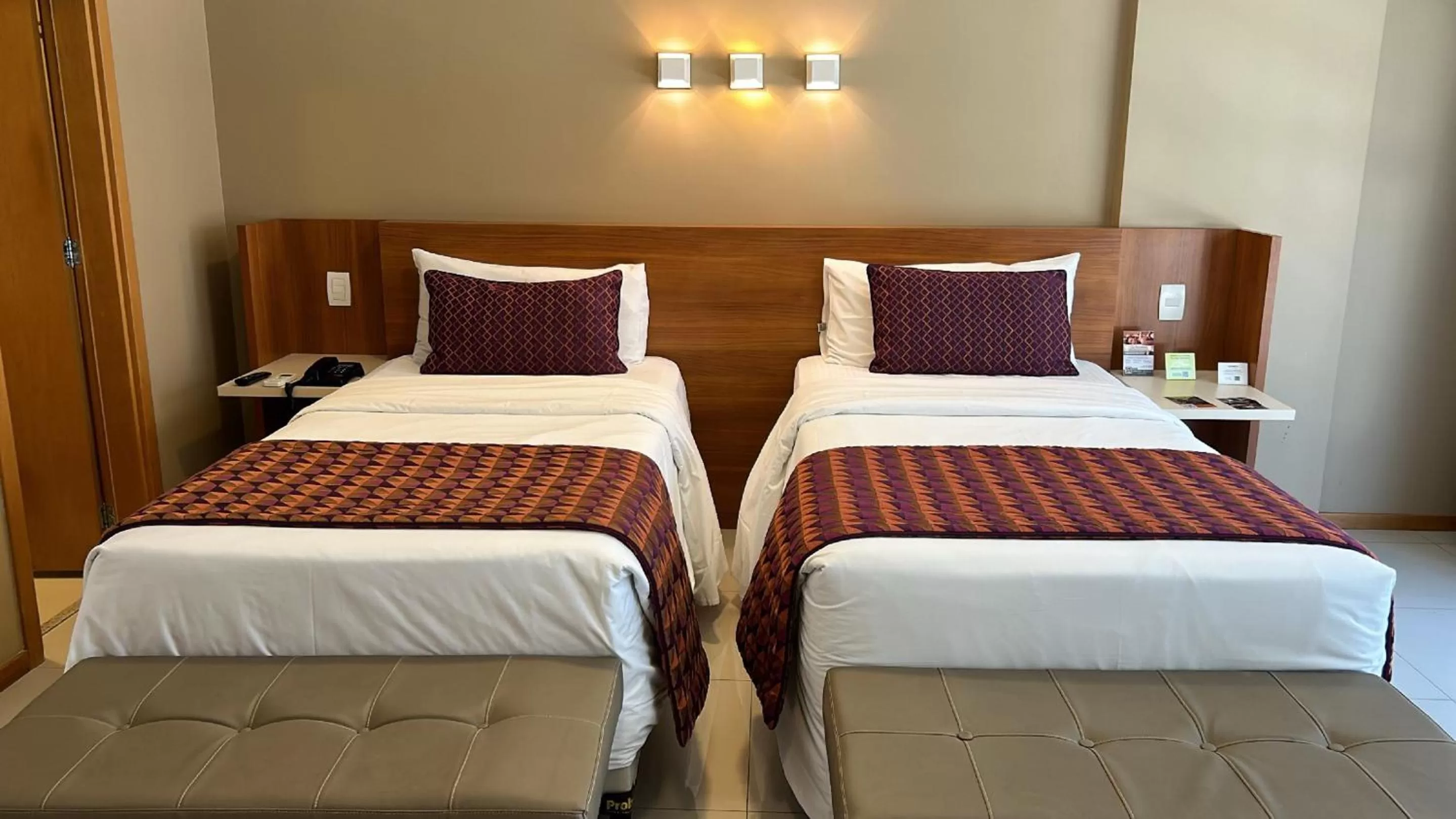 Bed in Jade Hotel Brasília