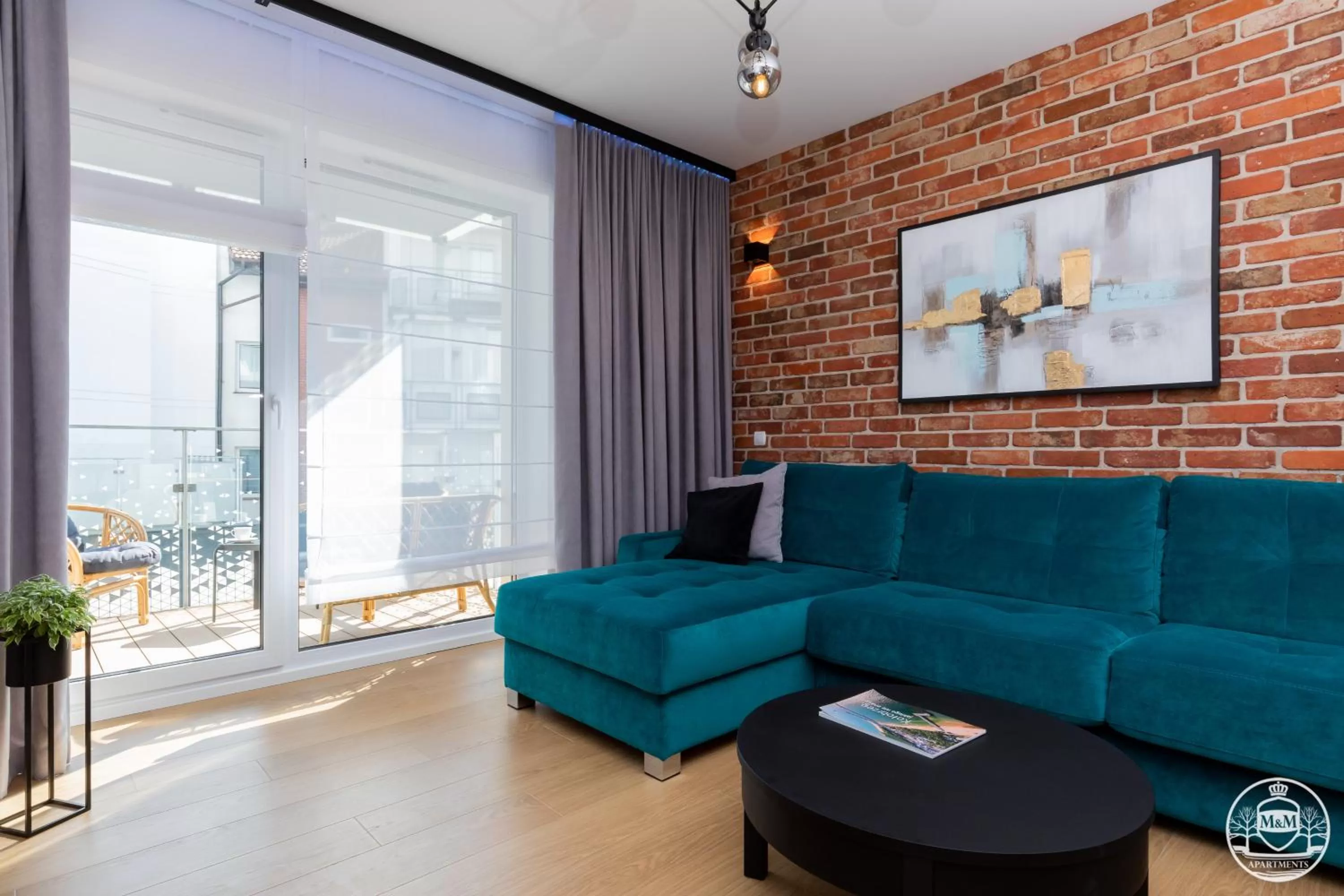 Living room in M&M-Spa&Art Bali, Nadmorskie Tarasy