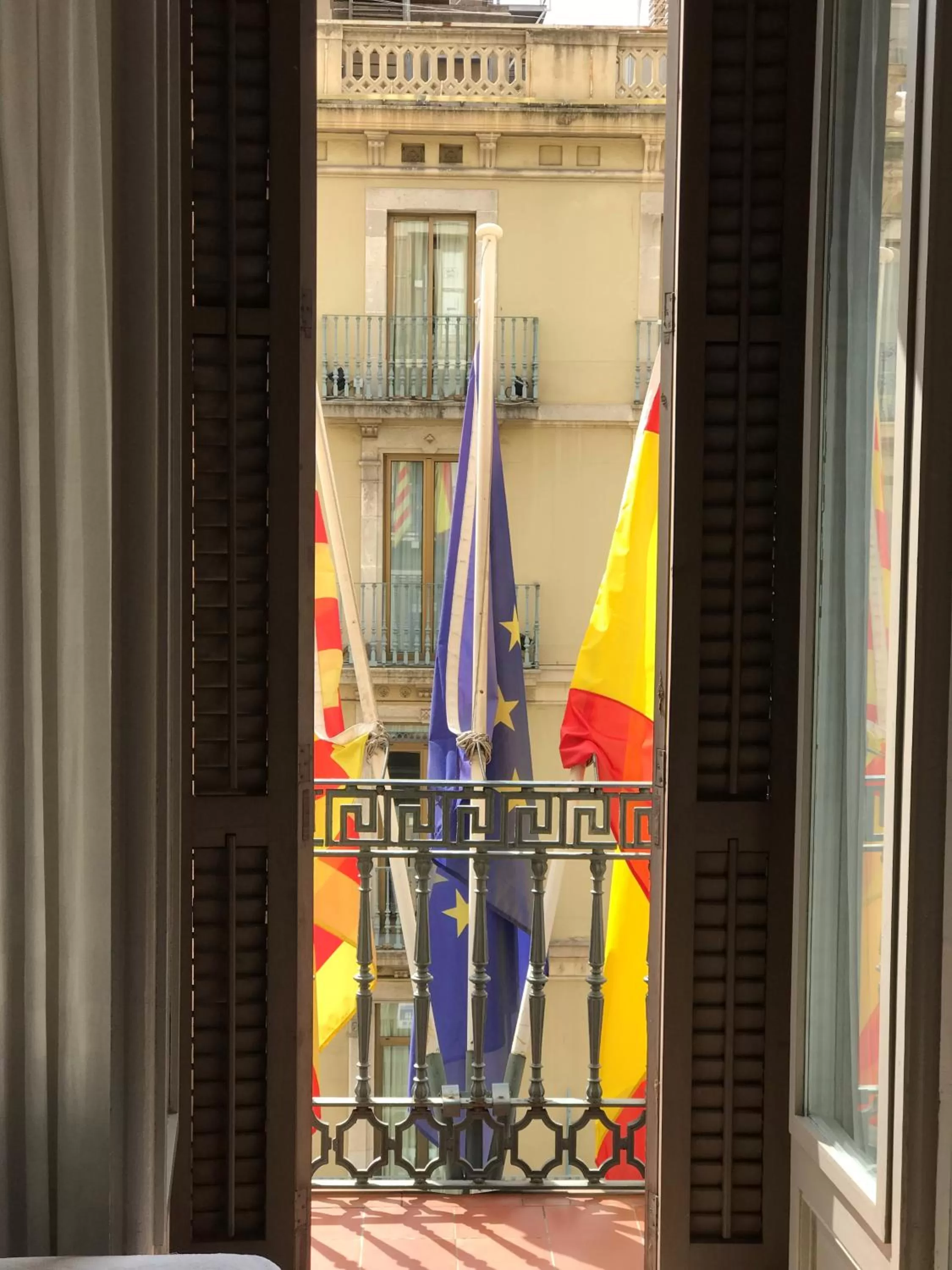 Balcony/Terrace in Hotel Pelayo