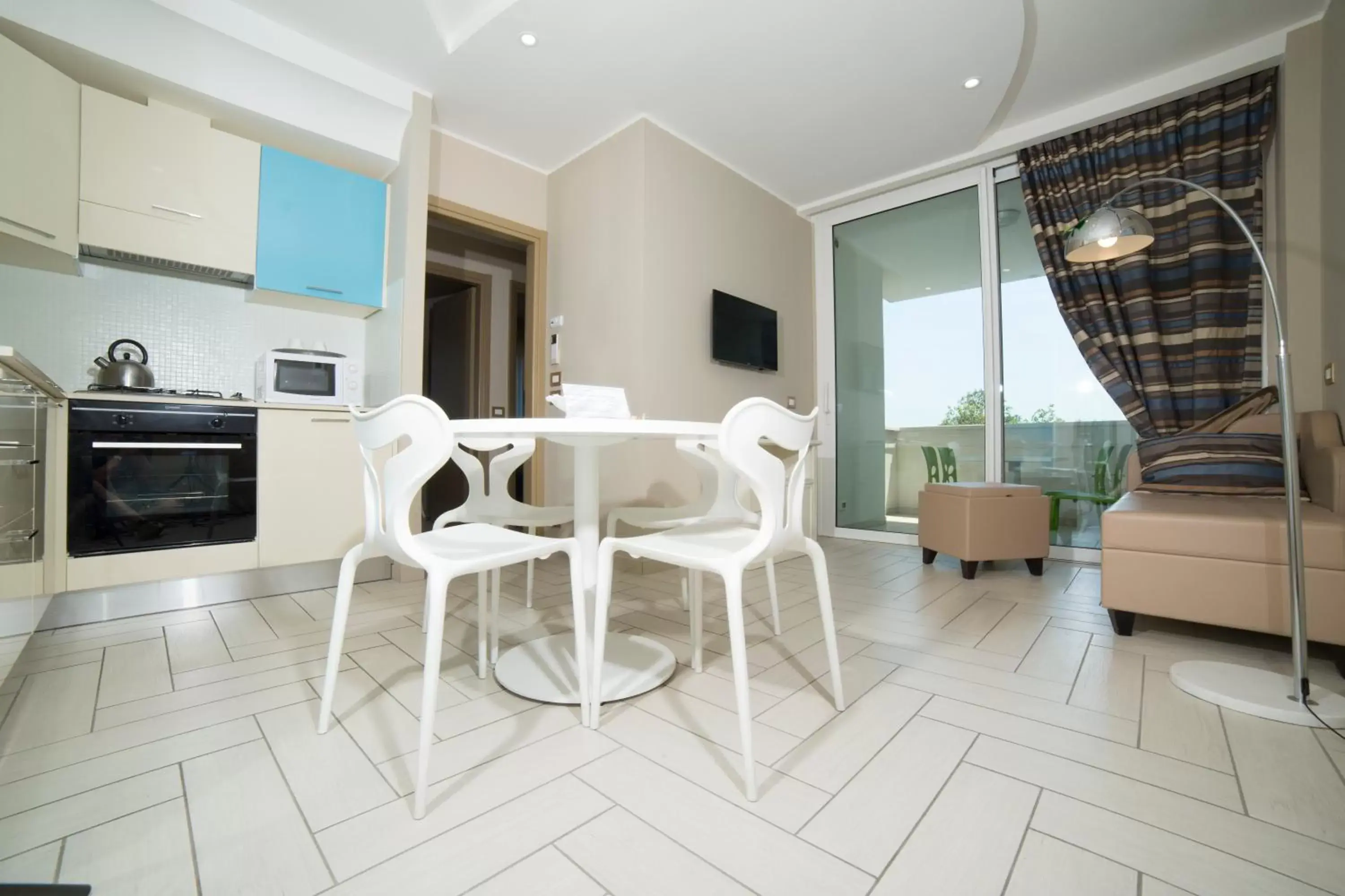 Living room, Dining Area in Nero D'Avorio Aparthotel & SPA