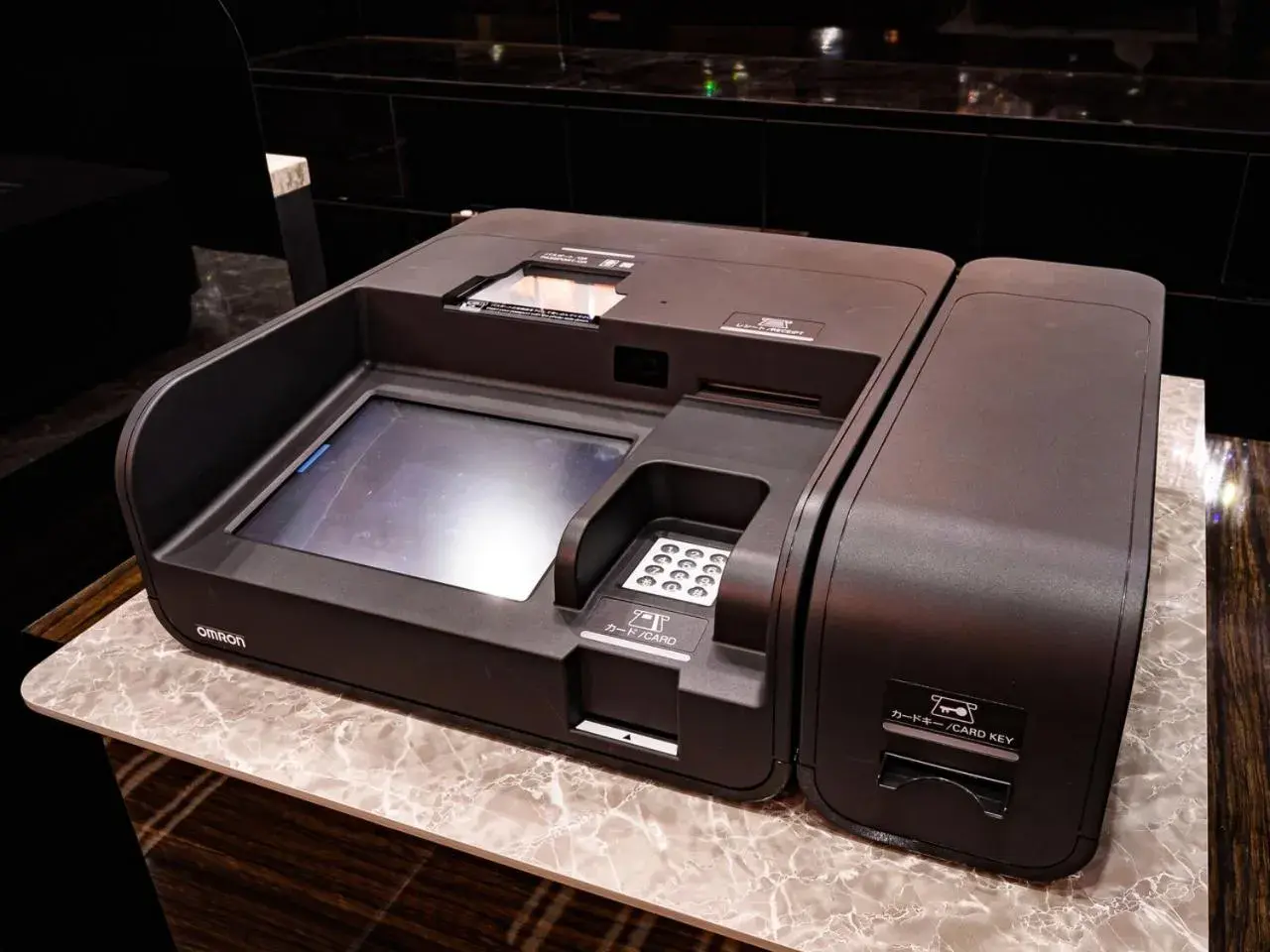 Lobby or reception in APA Hotel Sapporo Odori Ekimae Minami Lobby or reception in APA Hotel Sapporo Odori Ekimae Minami