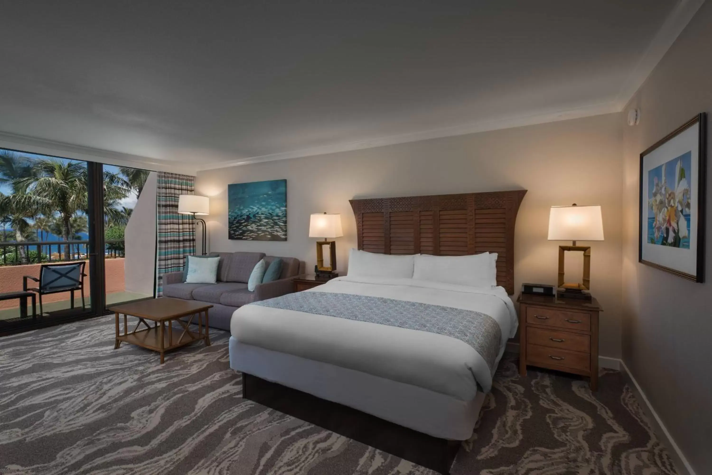 Photo of the whole room, Bed in Marriott's Maui Ocean Club - Molokai, Maui & Lanai Towers