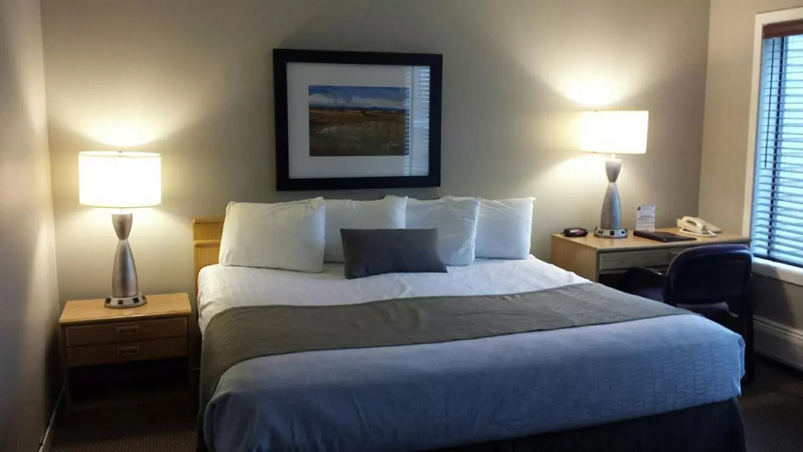 Bed in North Star Lodge & Resort