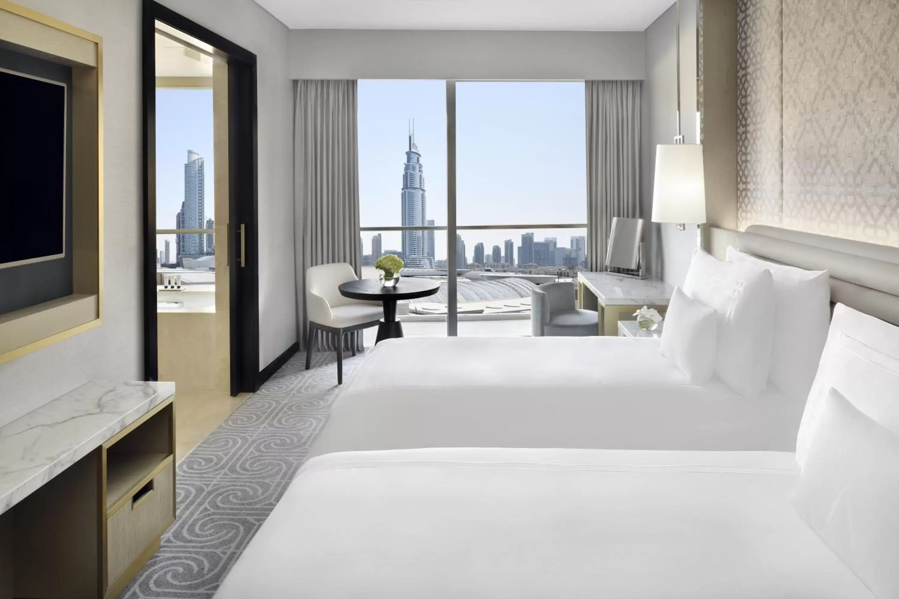 Bedroom, Bed in Address Dubai Mall