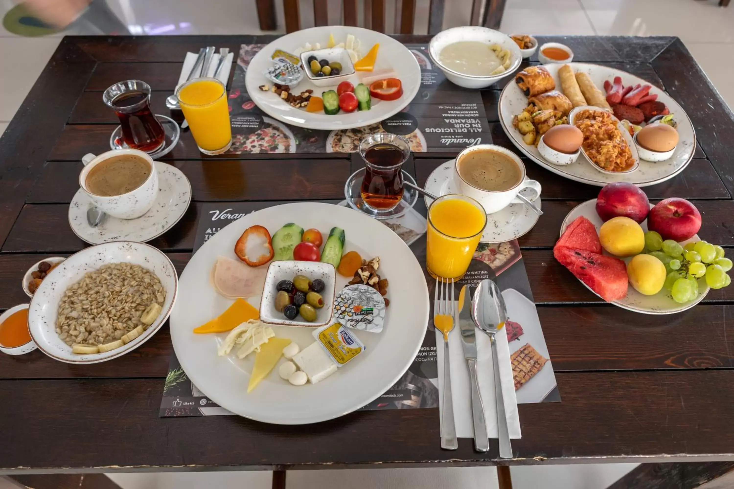 Breakfast in Golden Orange Hotel