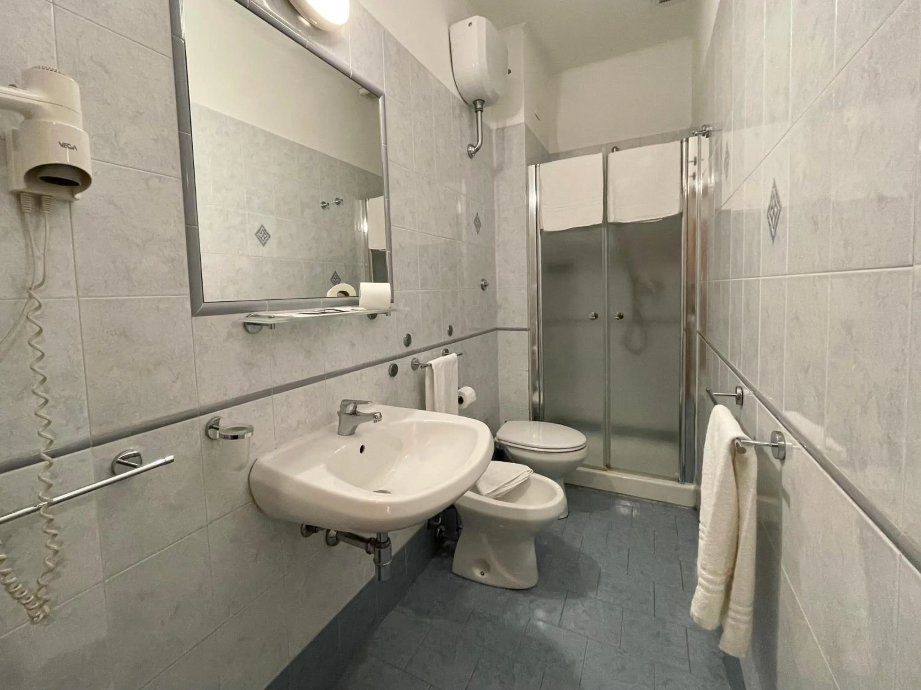 Bathroom in Hotel Leopolda