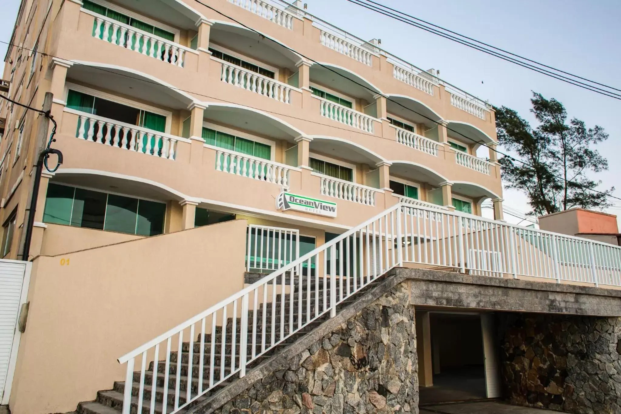 Facade/entrance in Ocean View Hotel