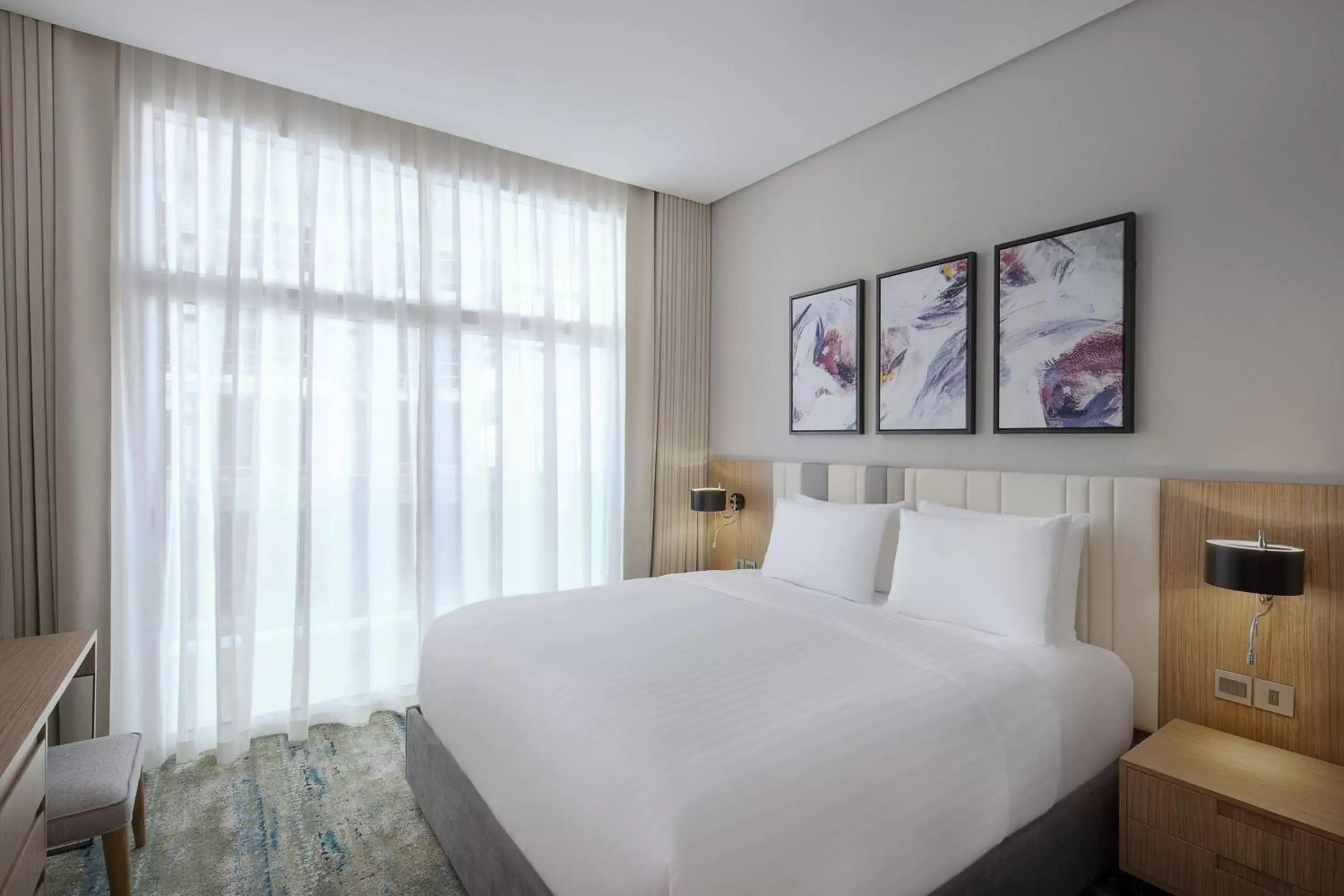 Bedroom, Bed in Residence Inn by Marriott Al Jaddaf