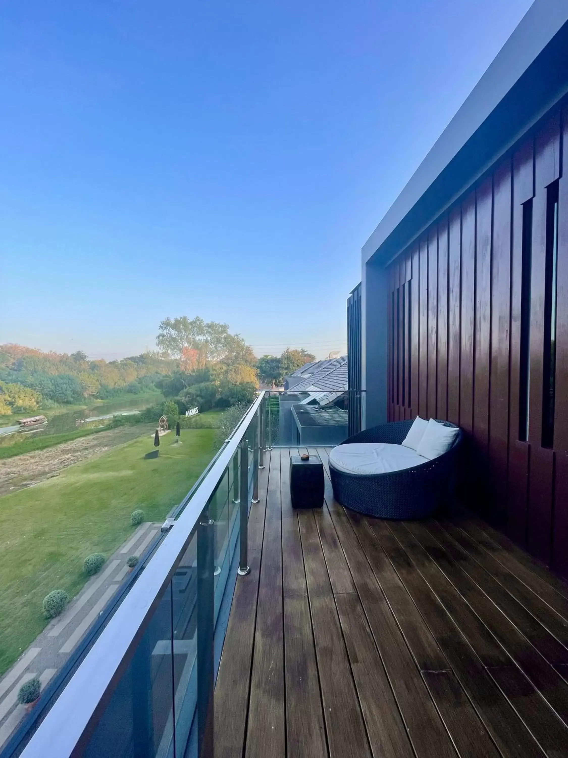 Balcony/Terrace in Zensala Riverpark Resort-SHA Extra Plus