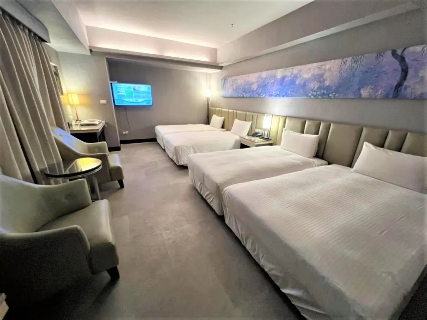 Bed in Kaohsiung Ahotel Bed in Kaohsiung Ahotel