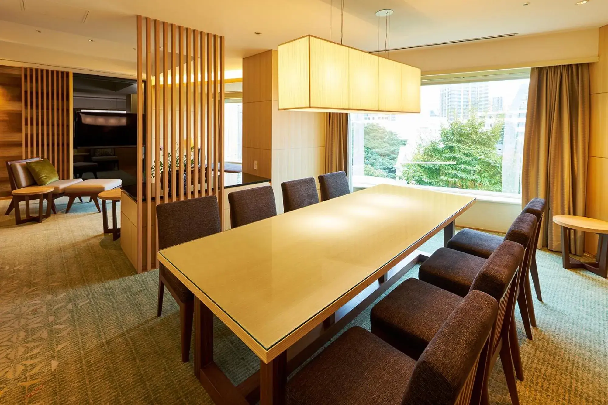 Living room in Hotel Gajoen Tokyo