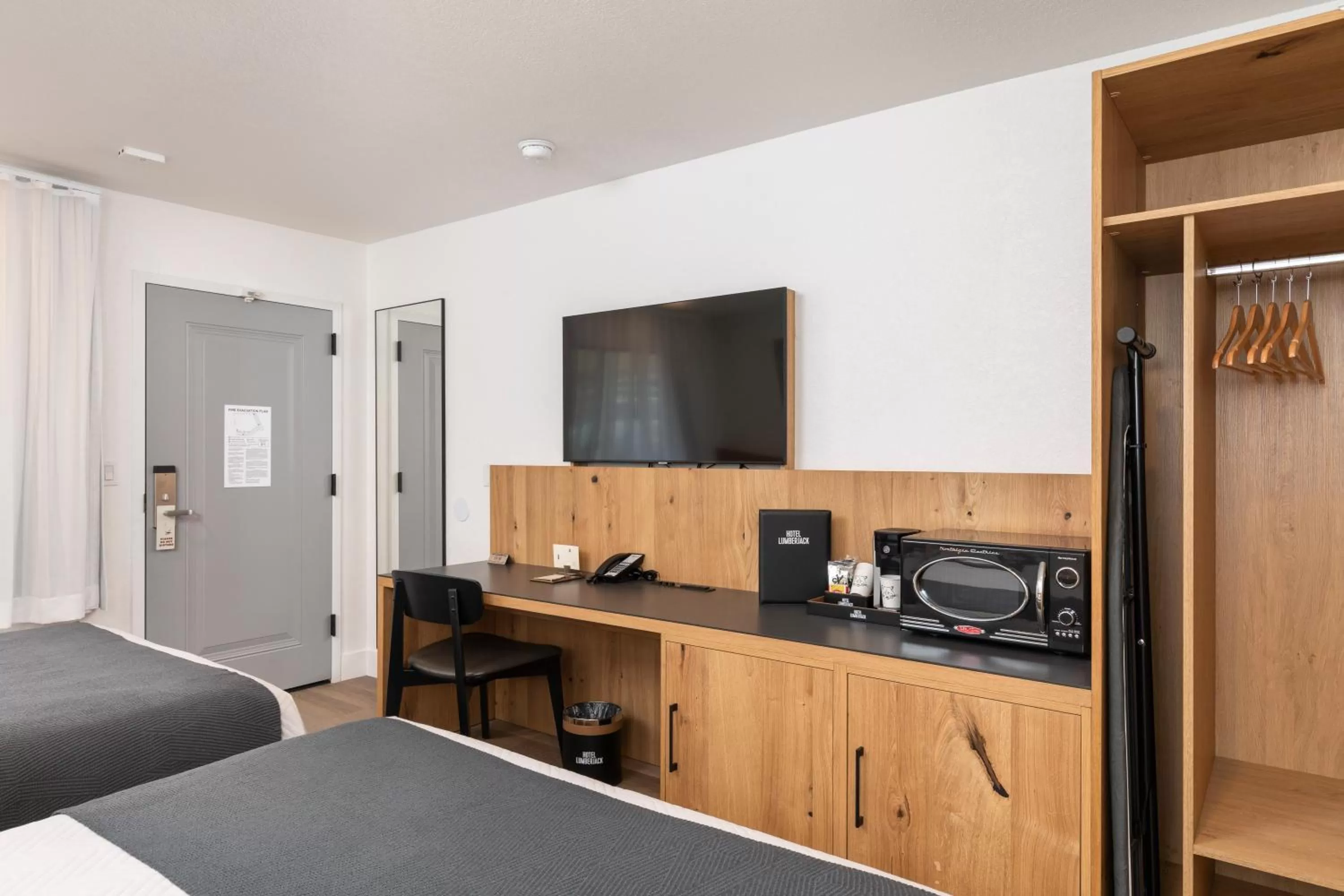 TV and multimedia, Bed in Hotel Lumberjack - Sonora