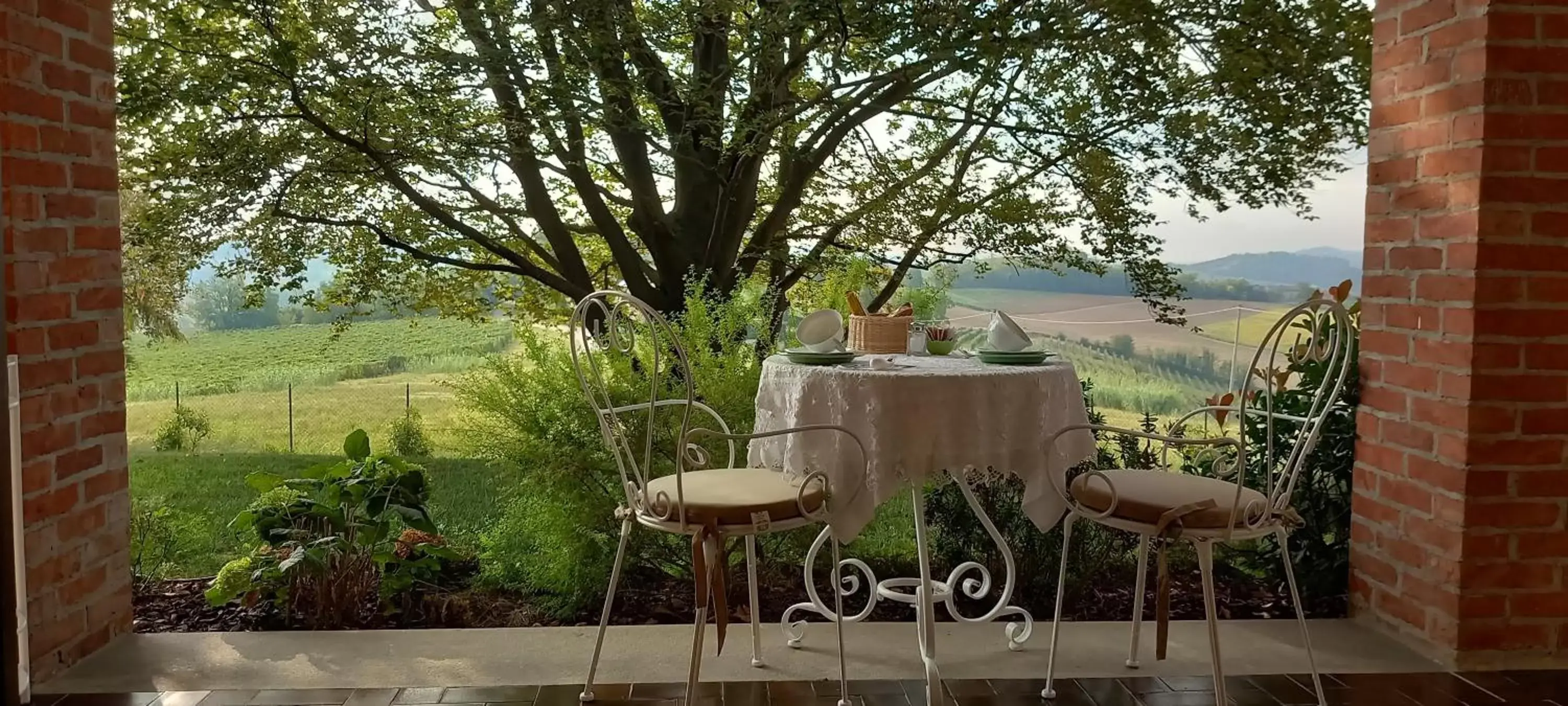 Balcony/Terrace in Villa Pieve