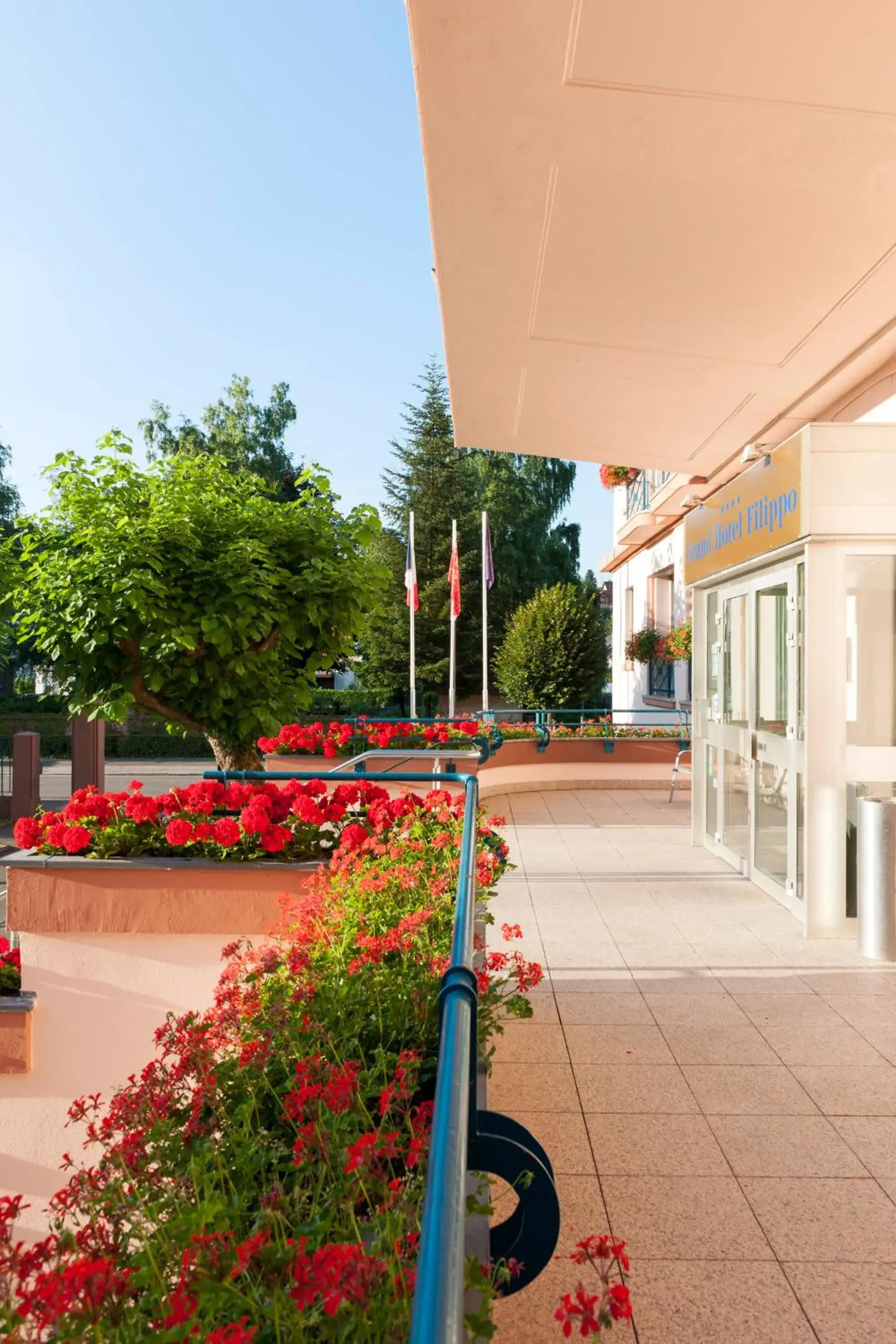 Balcony/Terrace in Grand Hotel Filippo