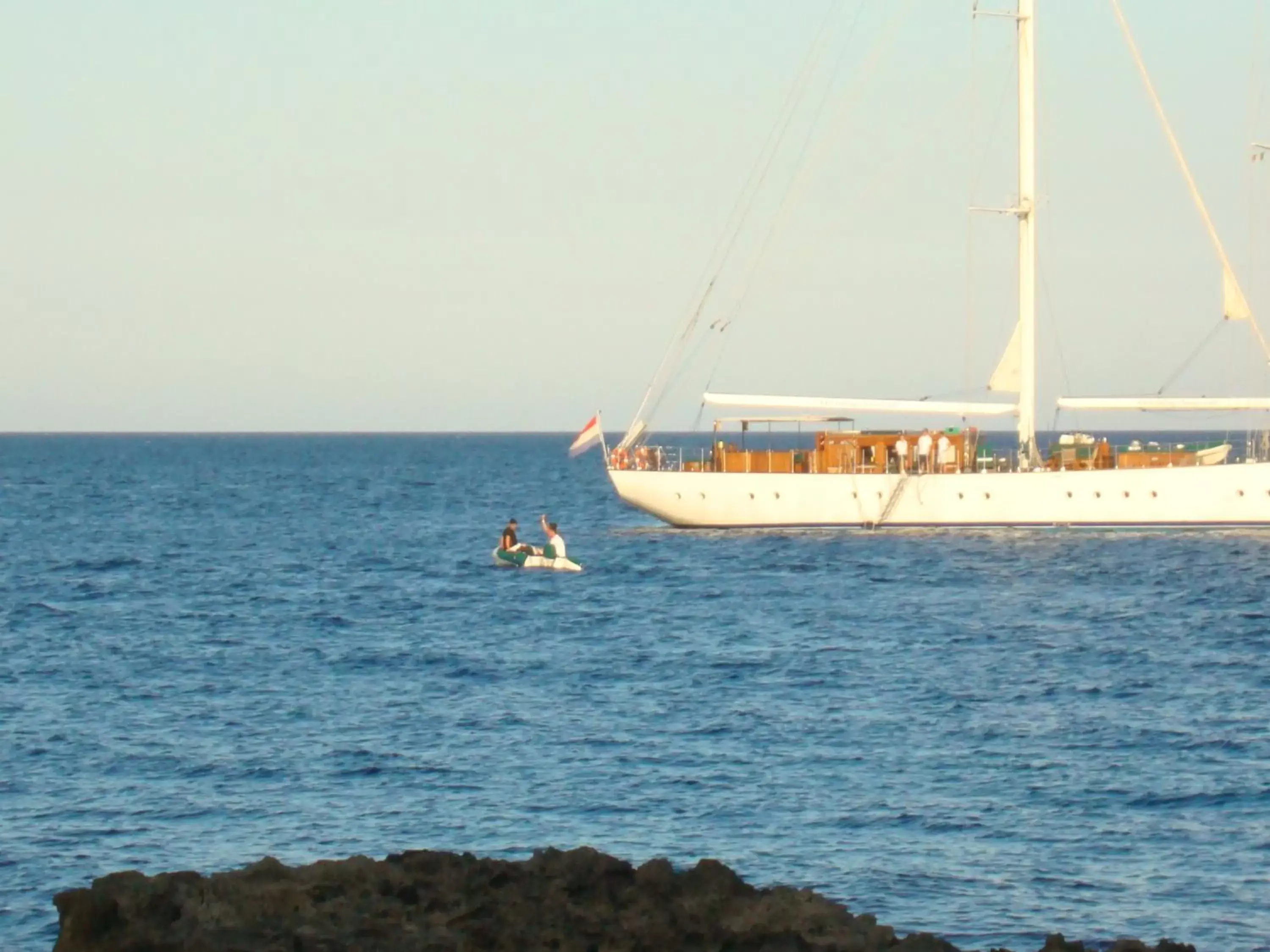 Natural landscape, Windsurfing in Giuggiulena