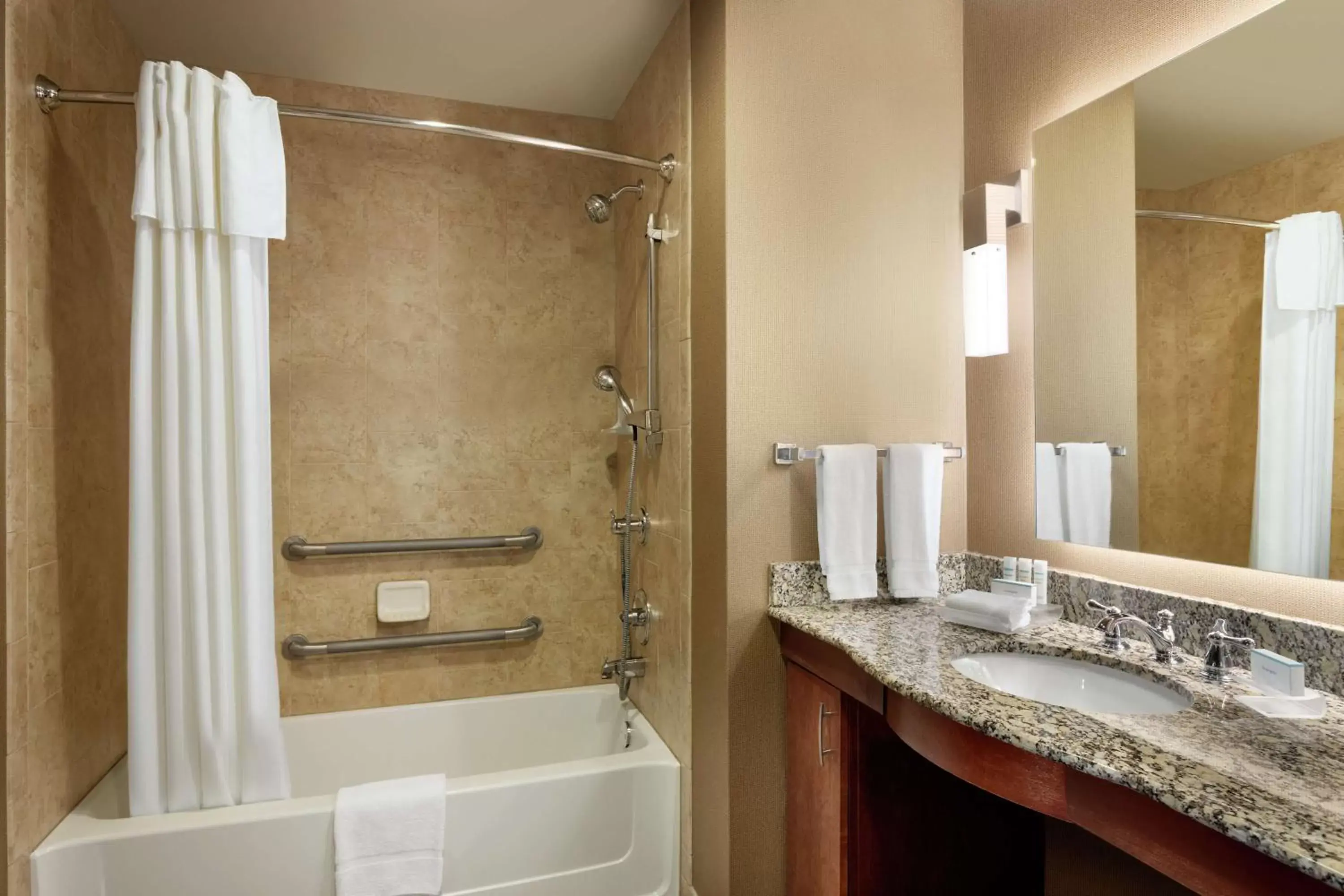 Bathroom in Homewood Suites by Hilton Fort Smith