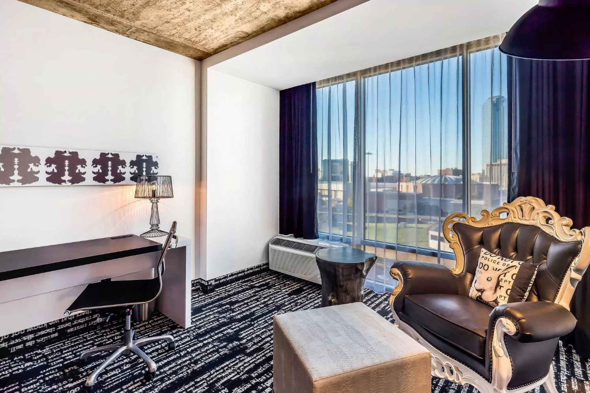 Seating area in Lorenzo Hotel Dallas, Tapestry Collection by Hilton