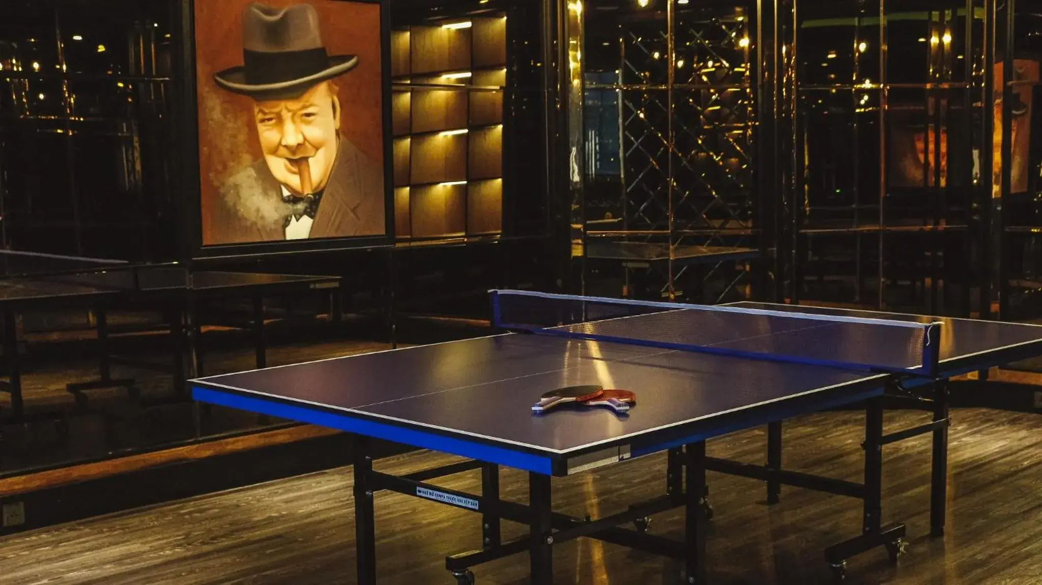 Entertainment, Table Tennis in Malibu Hotel